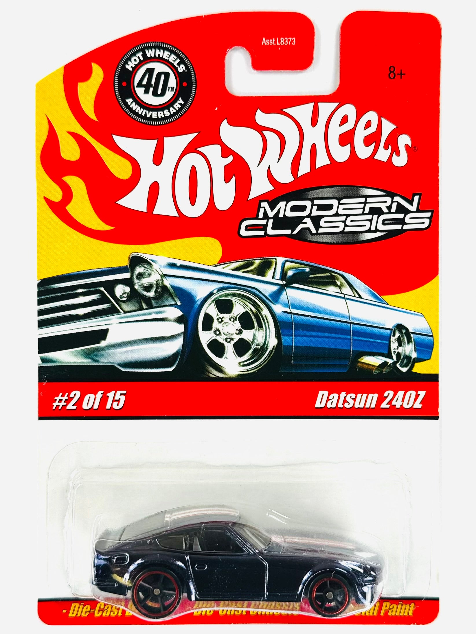 Hot Wheels 40th Anniversary Modern Classics Datsun 240Z - Damage