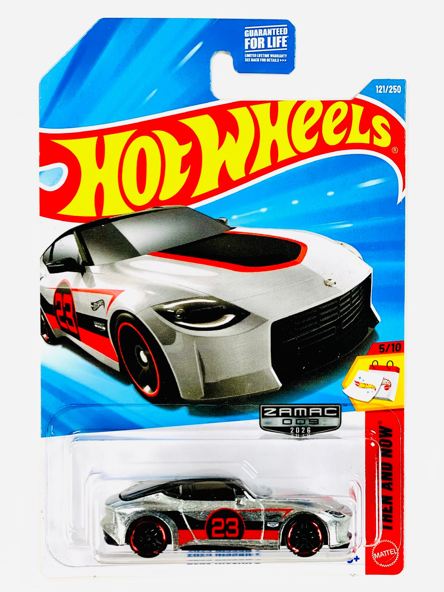 Hot Wheels Then and Now 2023 Nissan Z (121/250) - Damaged Card