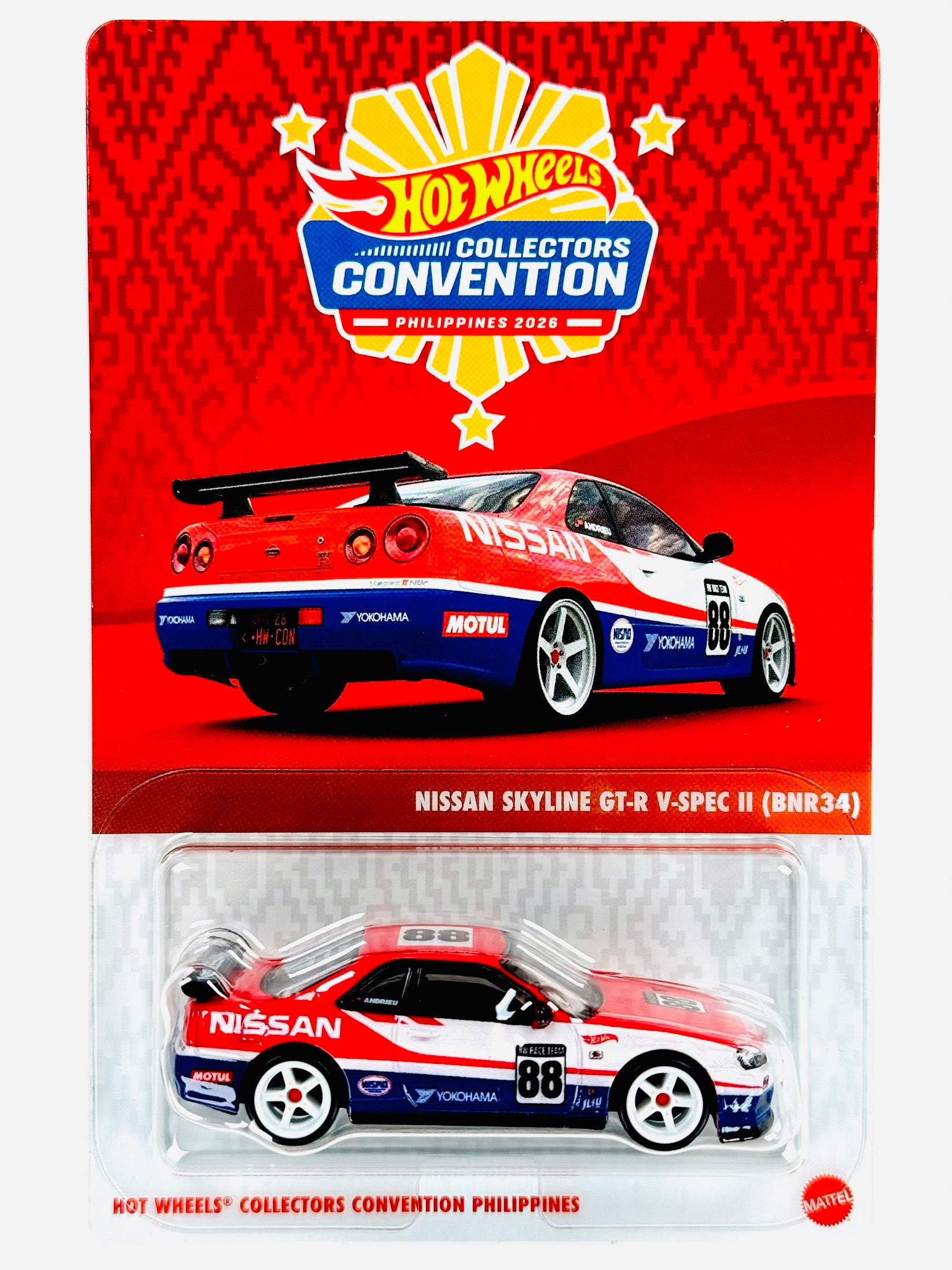 Hot Wheels 2026 Philippines Collectors Convention Nissan Skyline