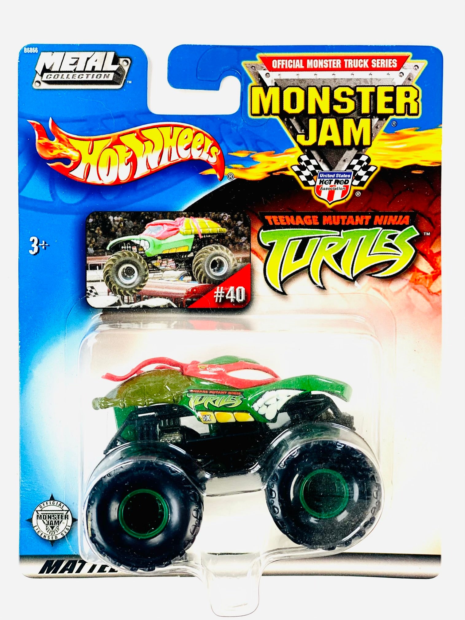 限定 HW 2003 ワールドチャンピオン シューマッハ レインタイヤモデル Hot Wheels 2003 Monster Jam Teenage Mutant Ninja Turtles #40