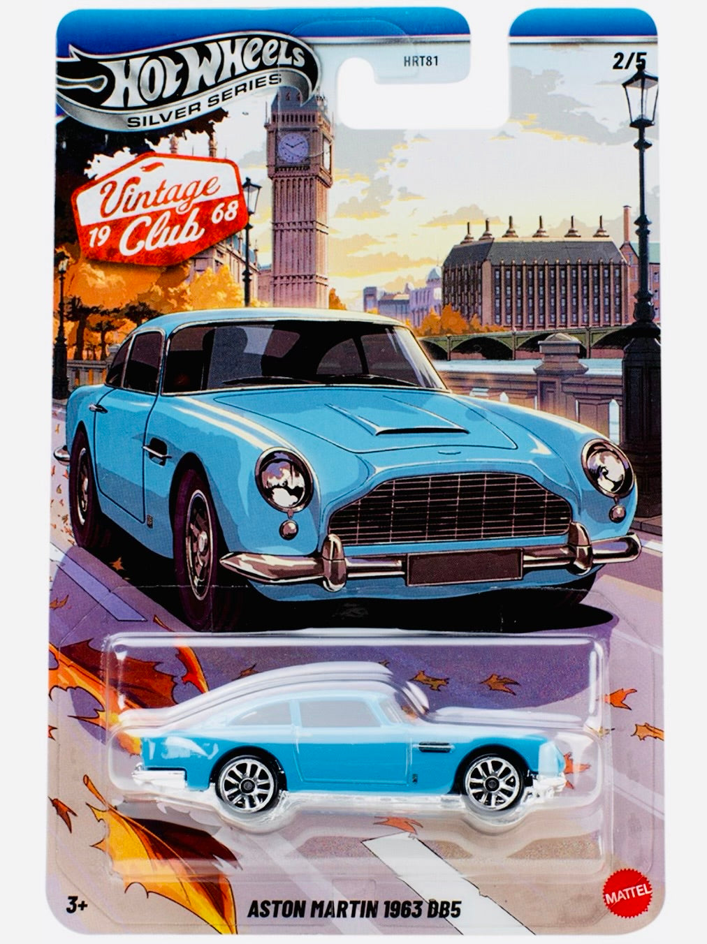 Hot Wheels 2026 Vintage Racing Club National Icons '63 Aston