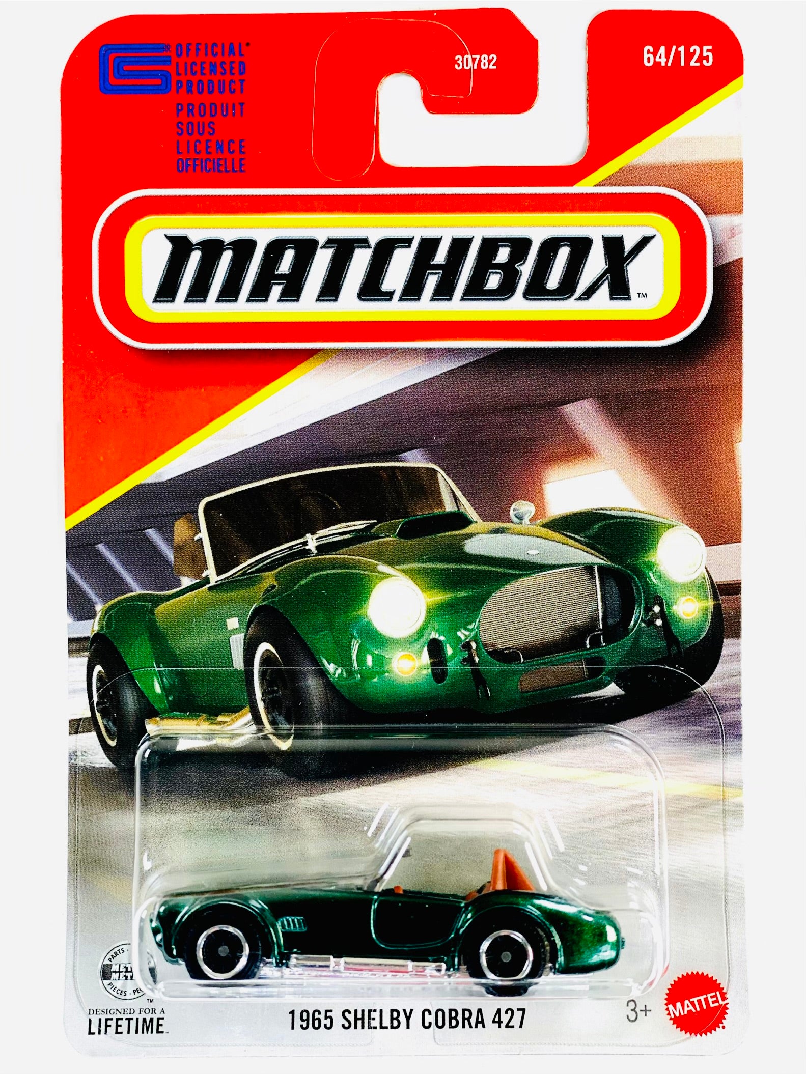 Matchbox 2026 Mix 6 Basic Case G 1965 Shelby Cobra 427 - Damaged