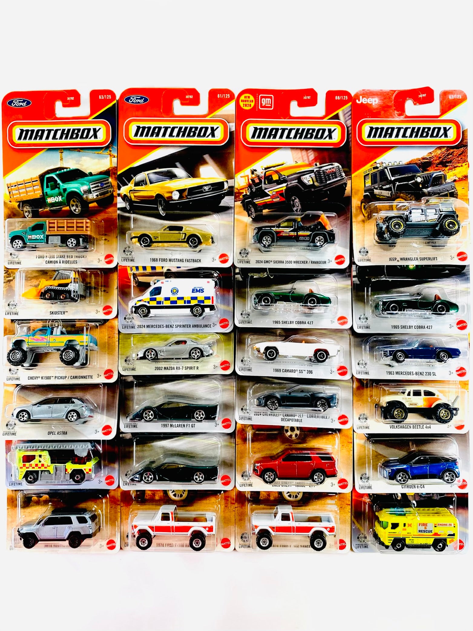 マッチボックス　22 Matchbox 2026 Mix 6 Basic Factory Sealed Case G (24 Cars