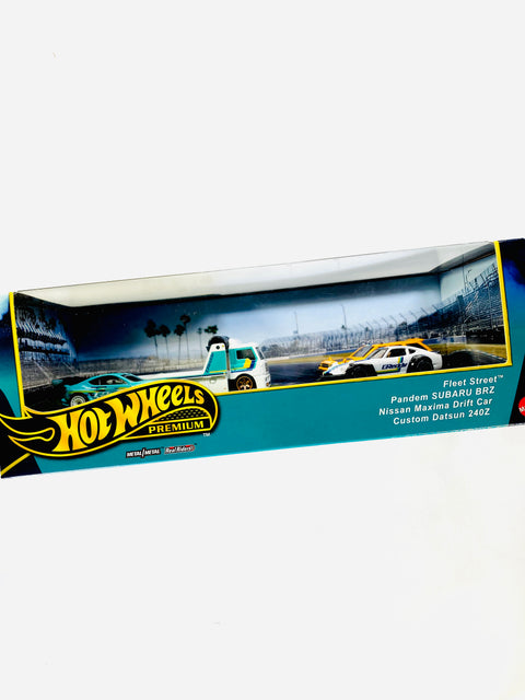 Hot Wheels 2024 Wal-Mart Exclusive Car Culture Premium G-Reddy Box Set Diorama - Damaged Box