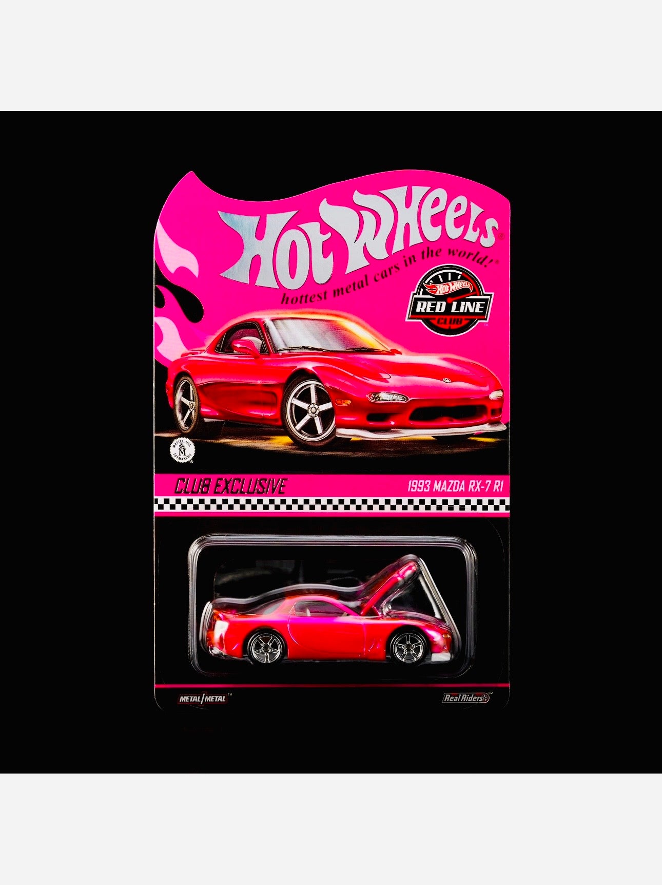 Hot Wheels 2026 RLC Club Exclusive 1993 Mazda RX7 R1 Pink Party