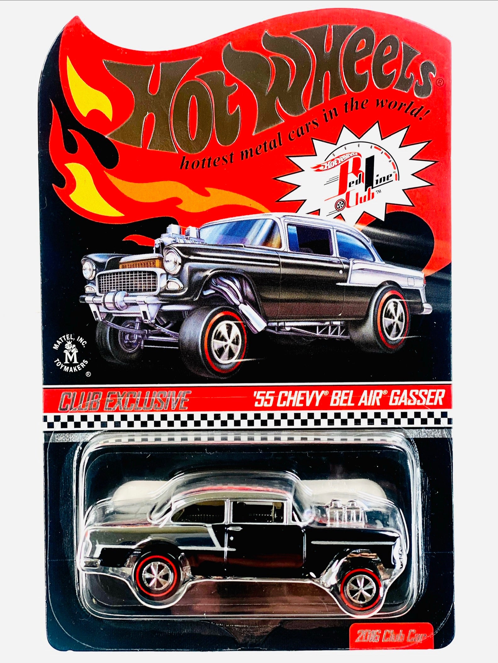 Hot Wheels 2016 RLC Club Exclusive '55 Chevy Bel Air Gasser