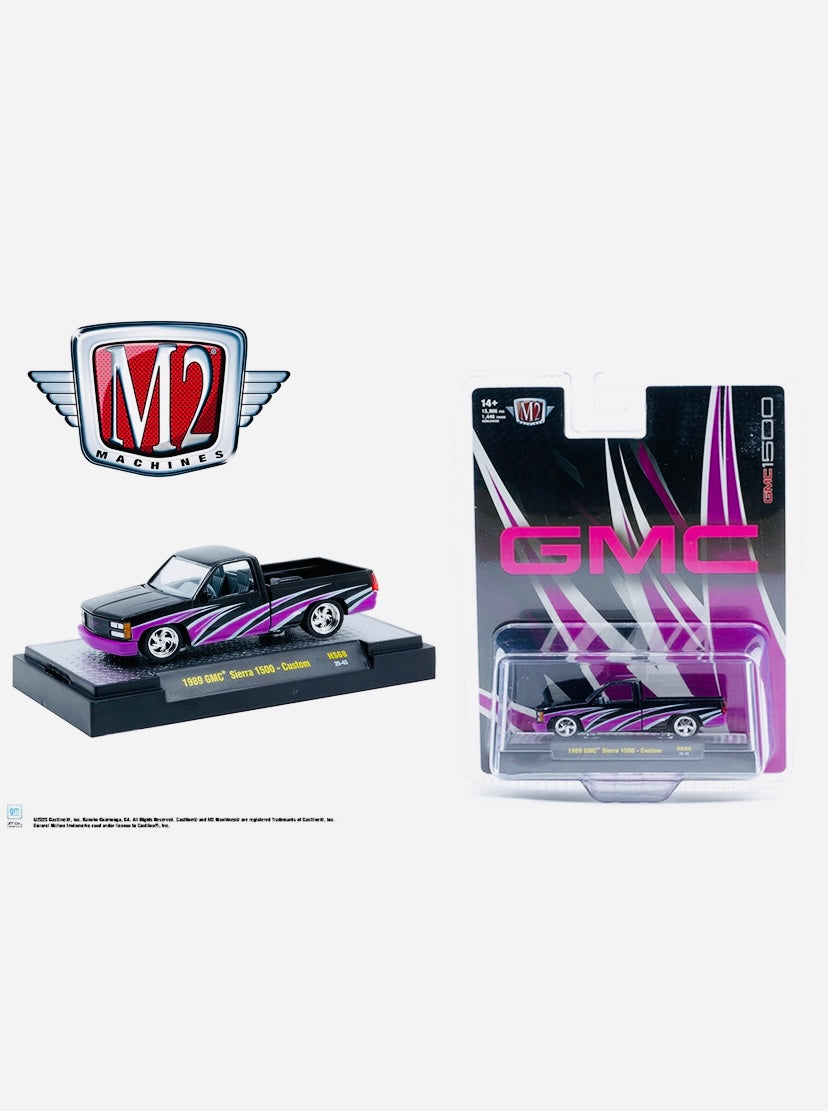 M2 Machines Mijo Exclusive 1989 GMC Sierra 1500 Custom Pink