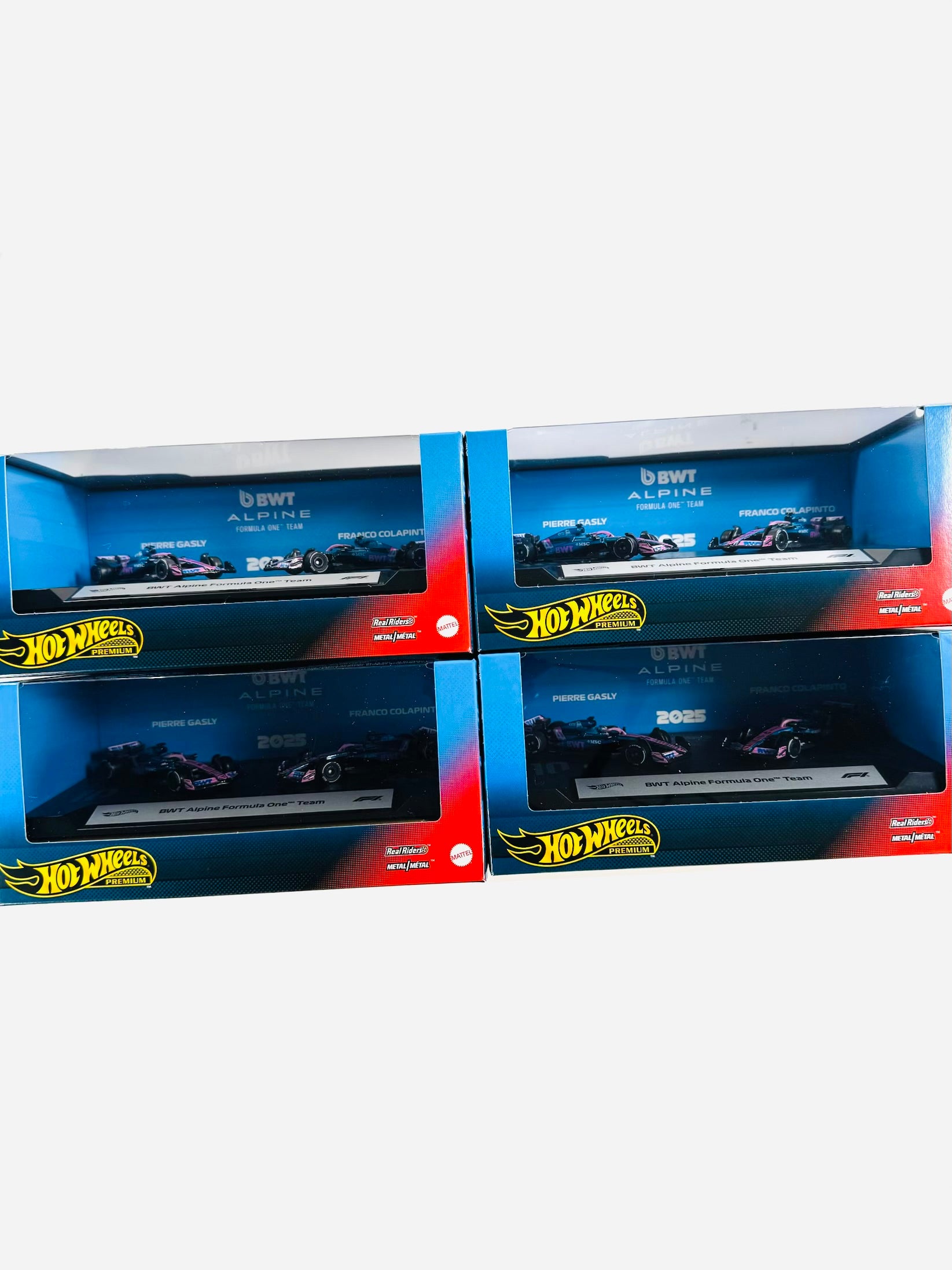 Hot Wheels 2026 F1 Formula One 2025 Racing Premium BWT Alpine Team