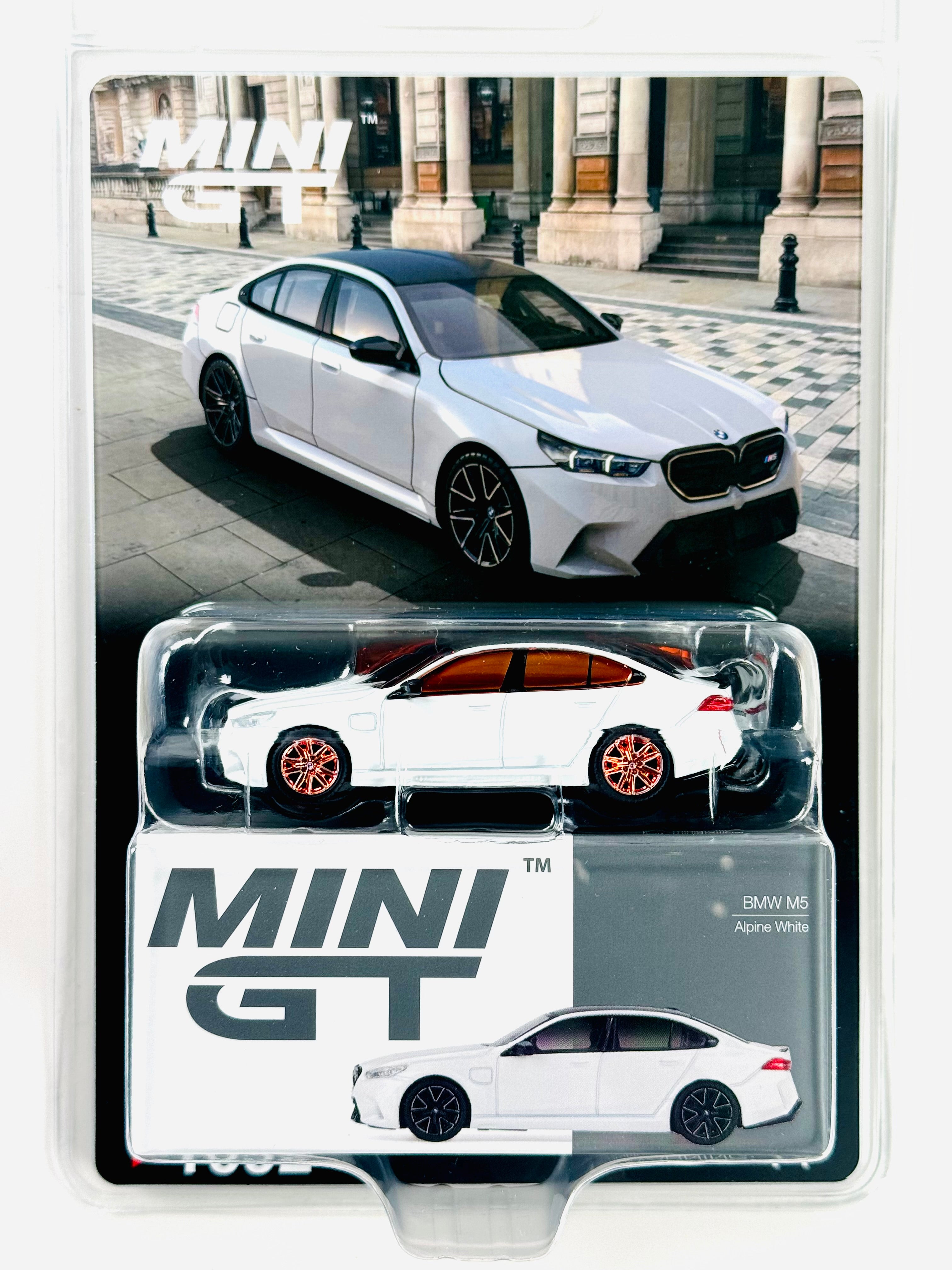 Mini GT BMW M5 Alpine White #1092 Chase – Jcardiecast