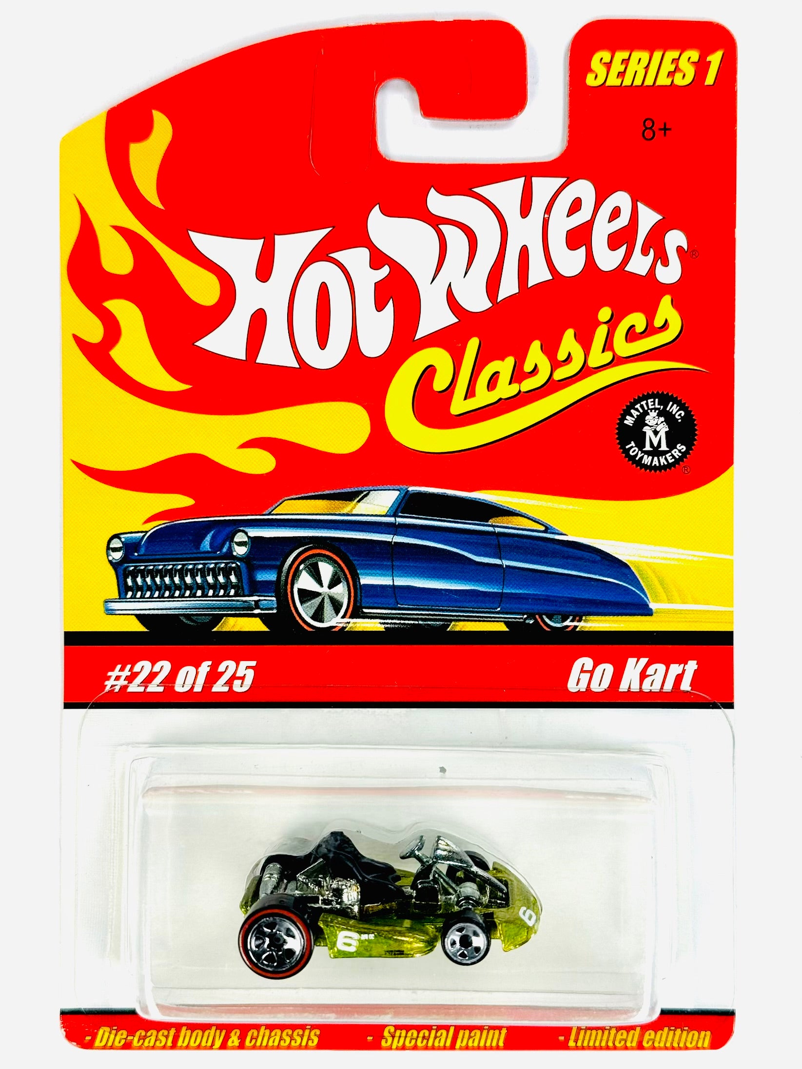Hot Wheels 2004 Classics Series 1 Go Kart Anti Freeze - Damaged