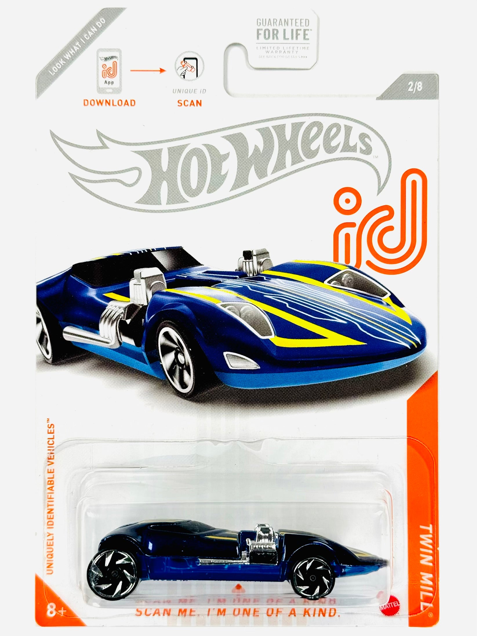Hot Wheels ID Twin Mill (2/8) - Damaged Card/Blister – Jcardiecast