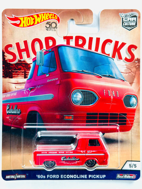 Hot Wheels 2017 Shop Trucks '60s Ford Econoline Pickup