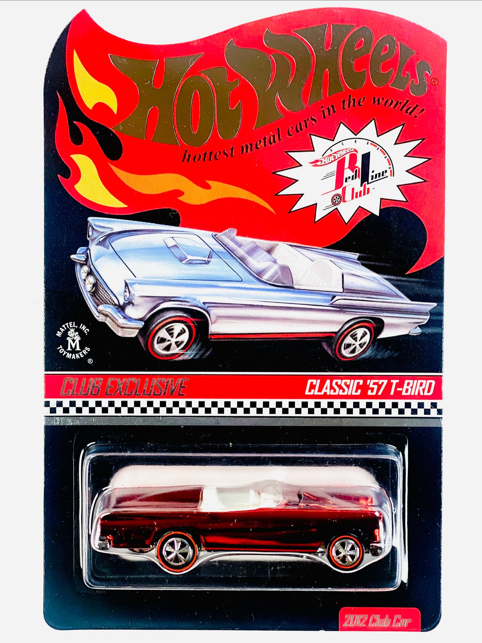 Hot Wheels 2012 RLC Club Exclusive Classic '57 T-Bird - Damaged