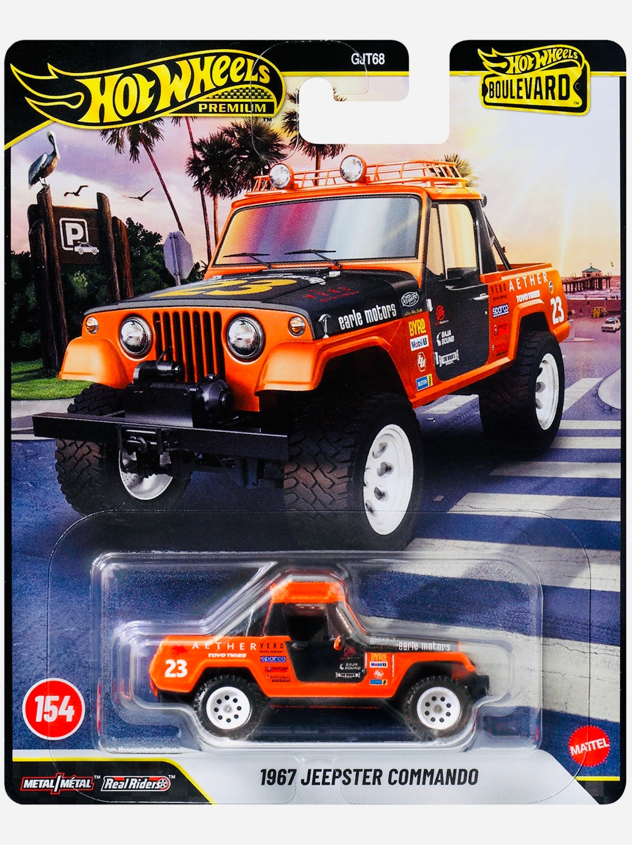 Hot Wheels 2026 Boulevard '67 Jeepster Commando #154 – Jcardiecast