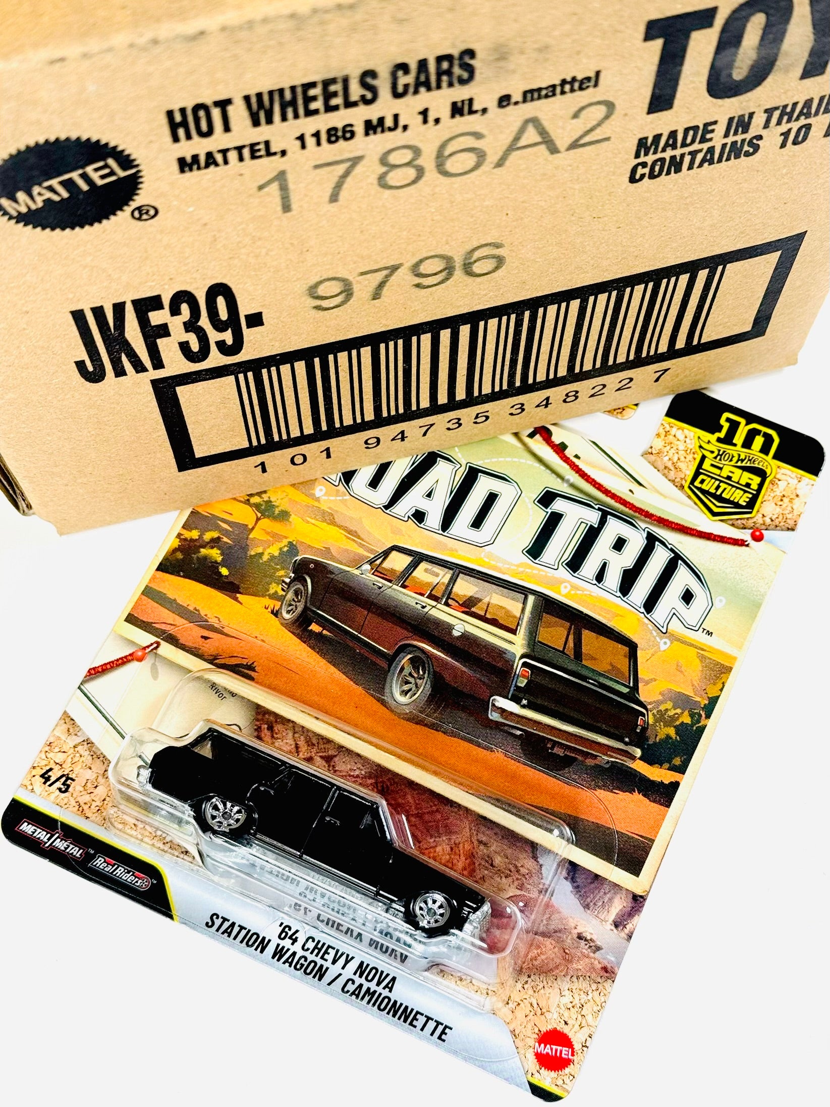 コンビニウォーズ Hot Wheels 2026 Car Culture '64 Chevy Nova Station Wagon Factory