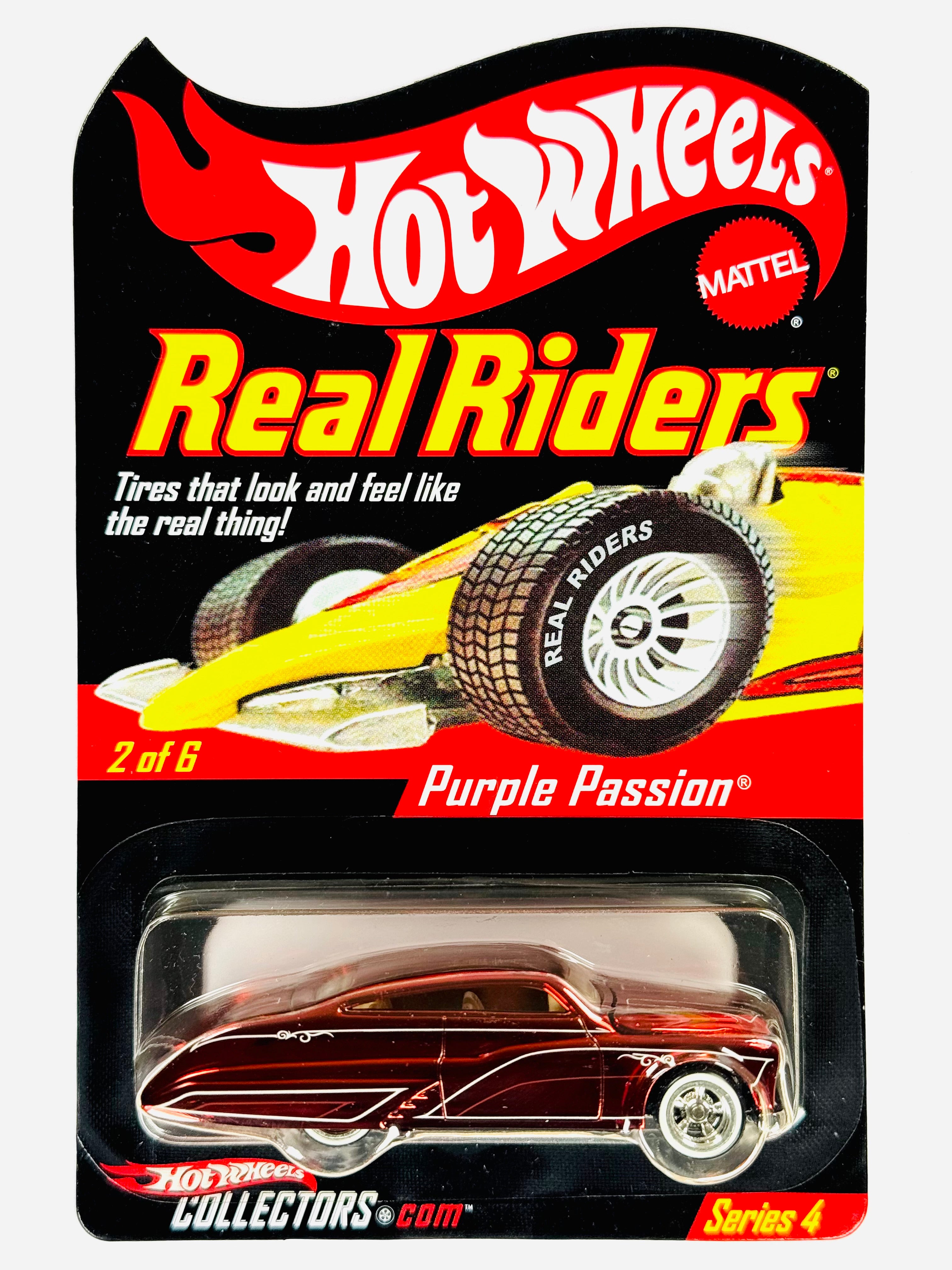 Hot Wheels 2005 RLC Exclusive Real Riders Series 4 Purple Passion