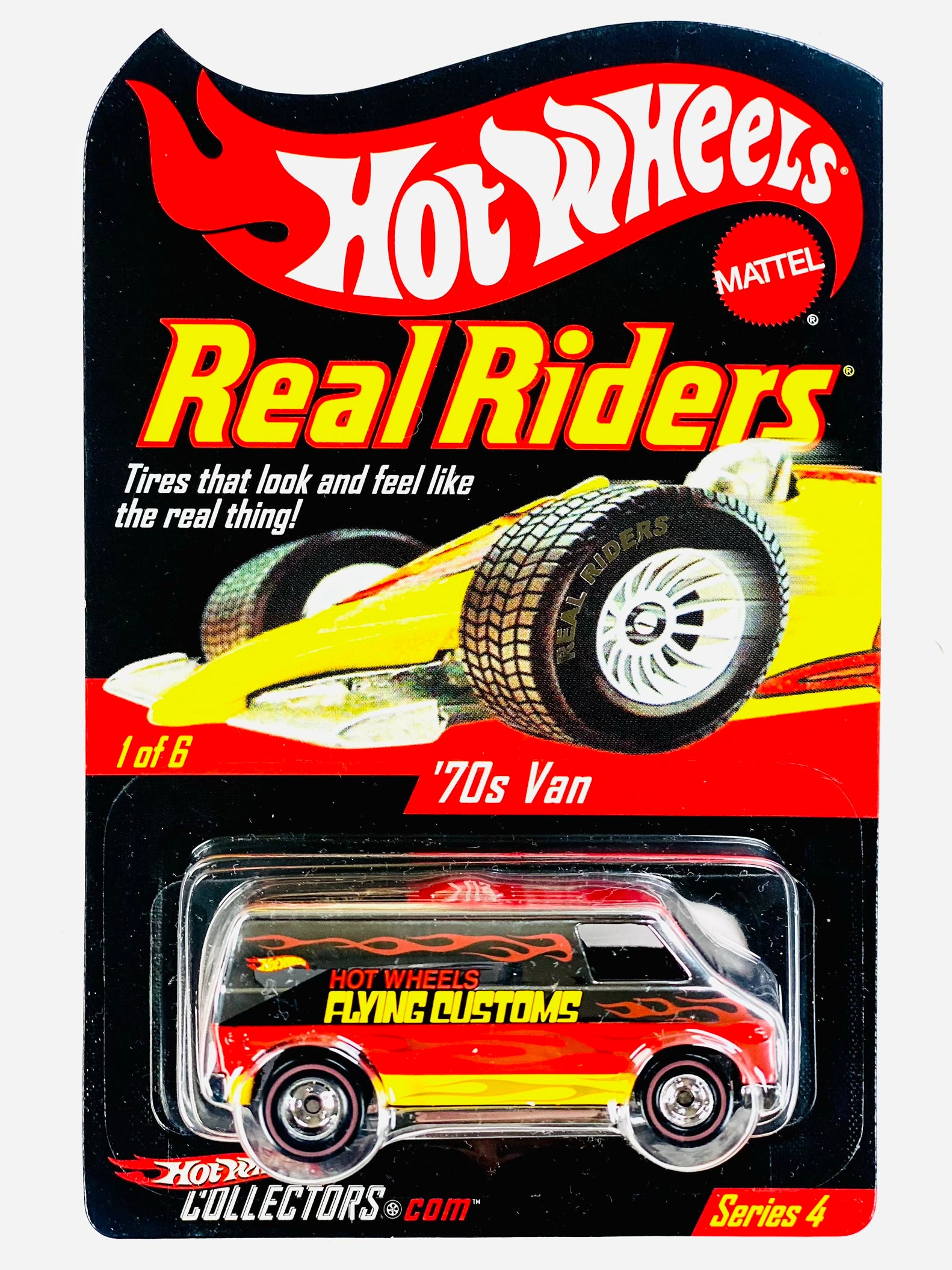Hot Wheels 2005 RLC Exclusive Real Riders Series 4 '70's Van