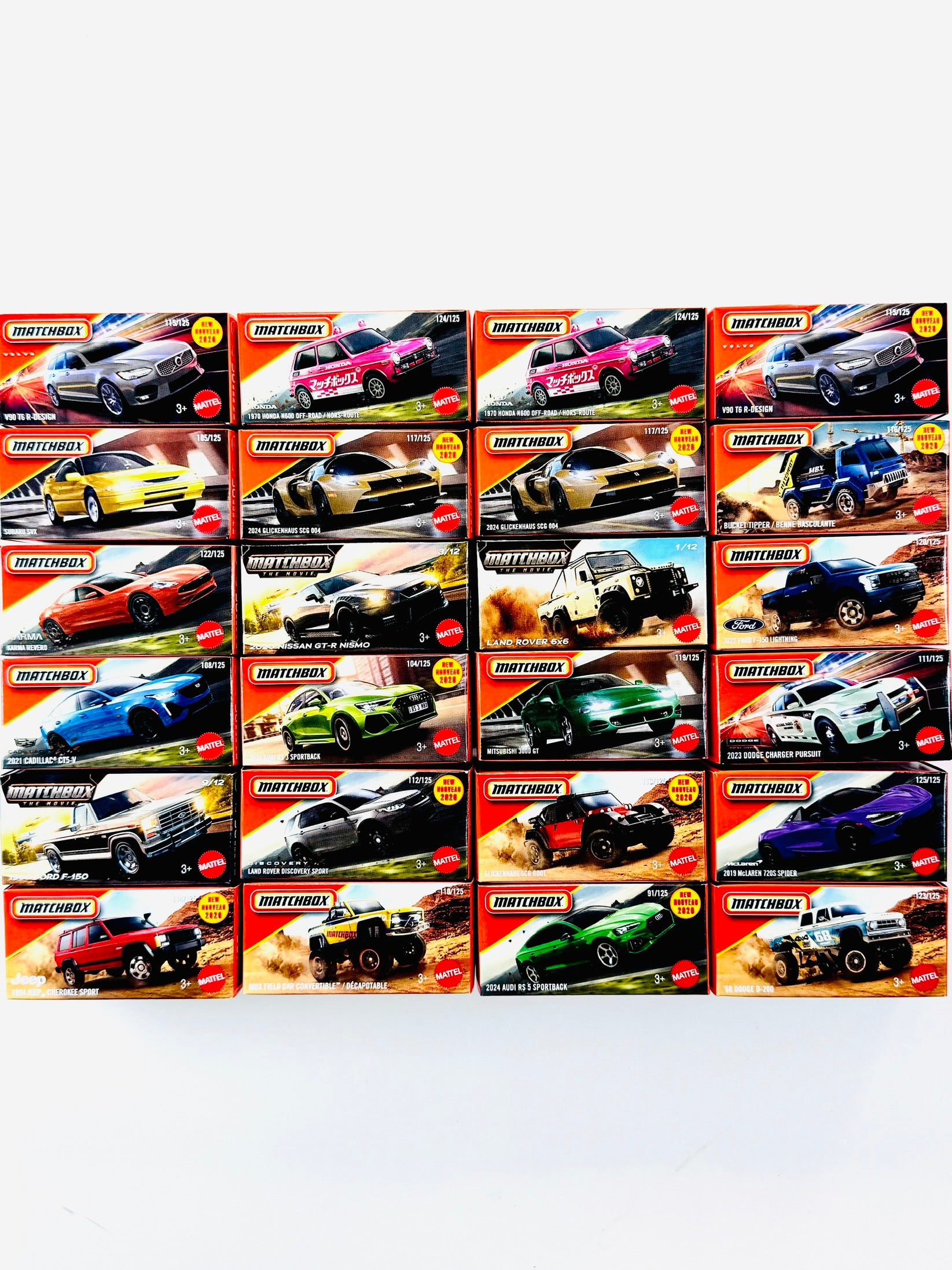 Matchbox 2026 Power Grabs Case N (24ct Assortment Mix Varies