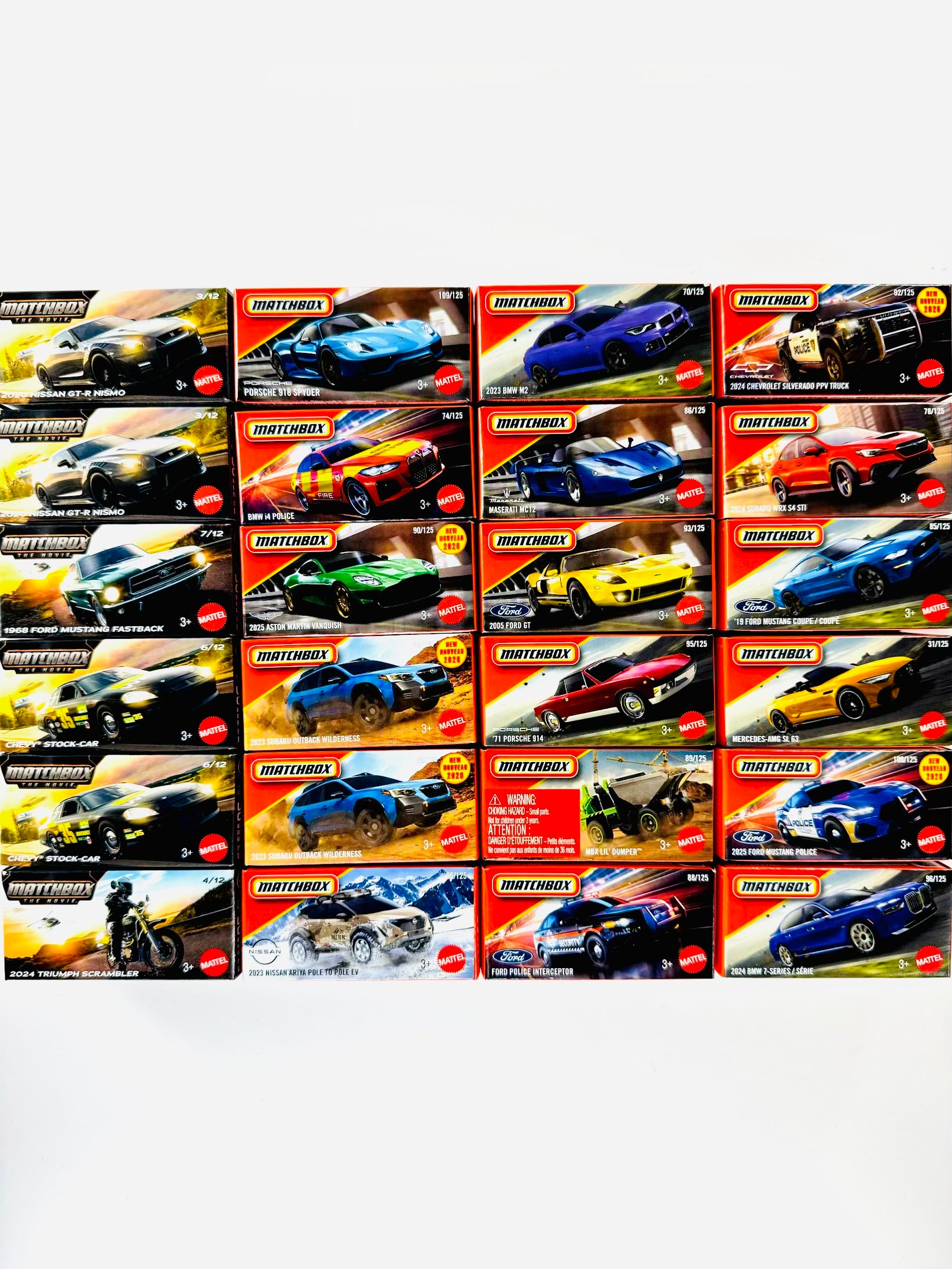 Matchbox 2026 Power Grabs Case K (24ct Assortment Mix Varies