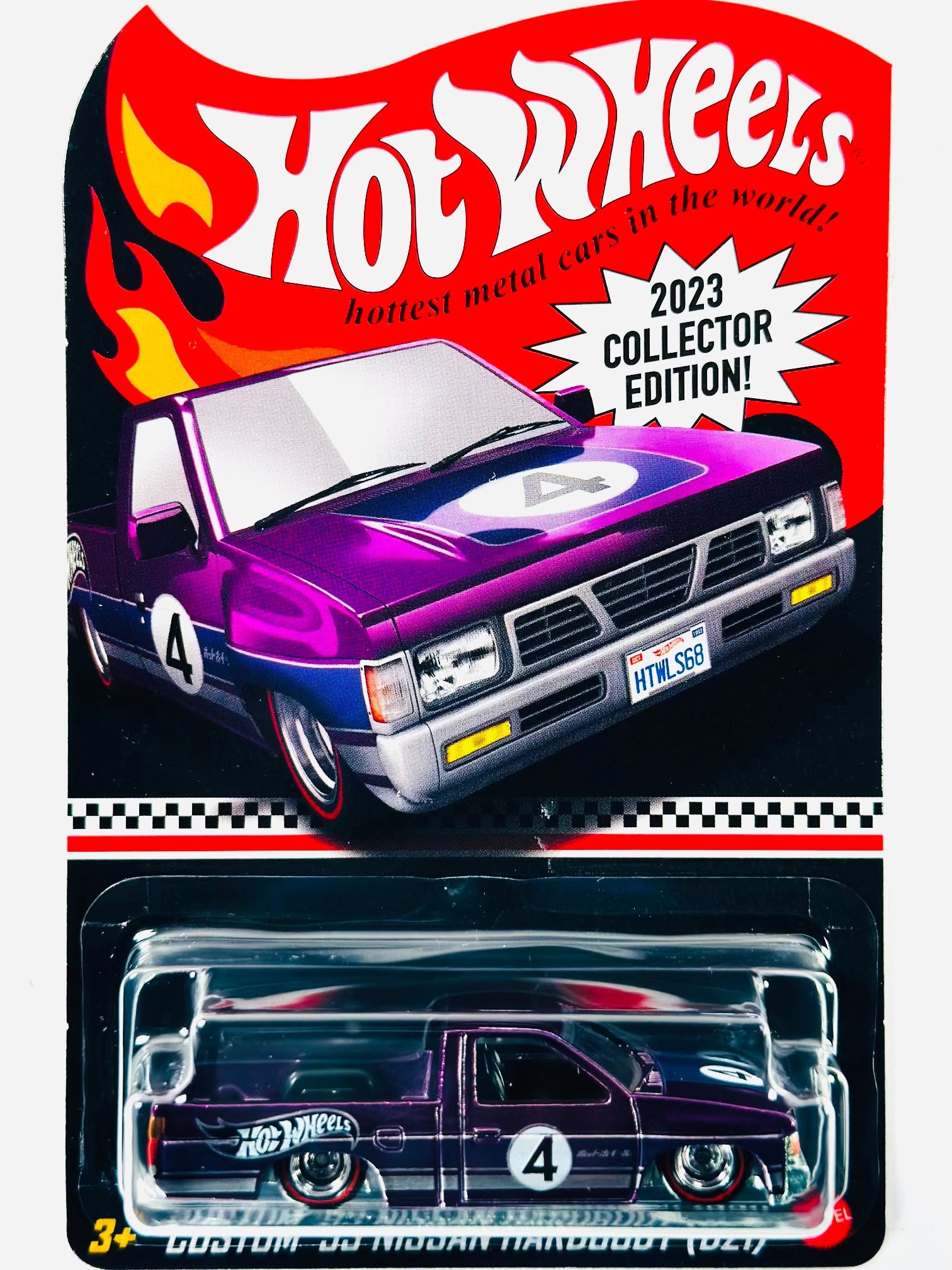 ホットウィール　メールイン　1993　ニッサン・ハードボディ D21 Hot Wheels 2023 Target Mail-in Custom '93 Nissan Hardbody (D21