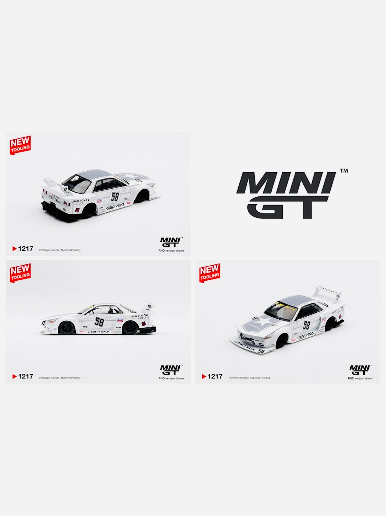 Mini GT Nissan GT-R32 LB-Kaido Works TAS 2025 #1217 – Jcardiecast