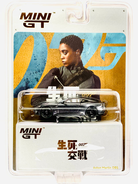 Mini GT Mijo Exclusive Aston Martin DBS James Bond 007 “No Time To Die” – Traditional Chinese Packaging #904