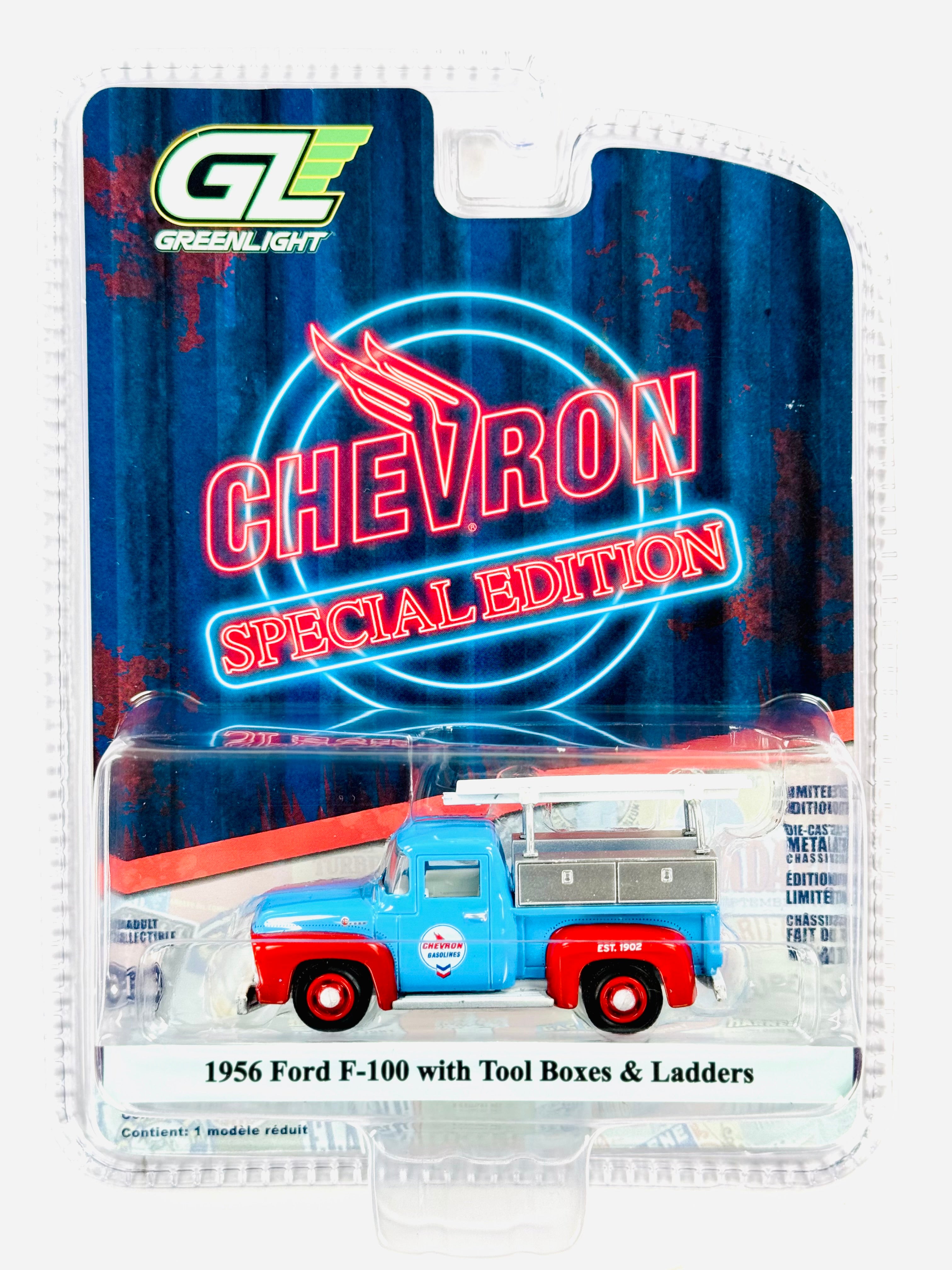 Greenlight Chevron Special Edition Series 1 1956 Ford F-100 W