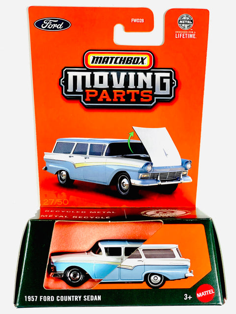 Matchbox 2025 Moving Parts Case H 1957 Ford Country Sedan