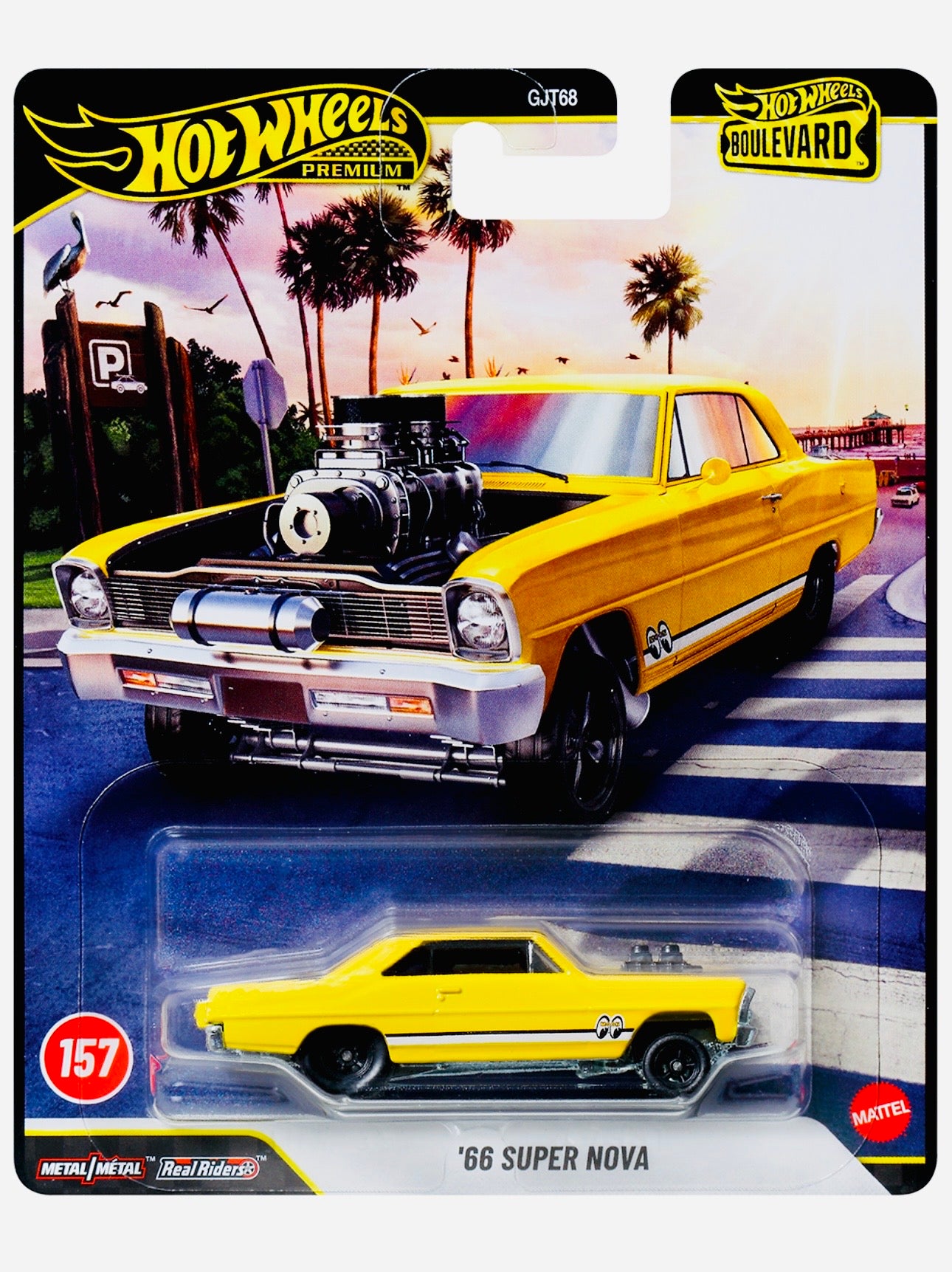 Hot Wheels 2026 Boulevard Mooneyes '66 Super Nova #157 - Damaged