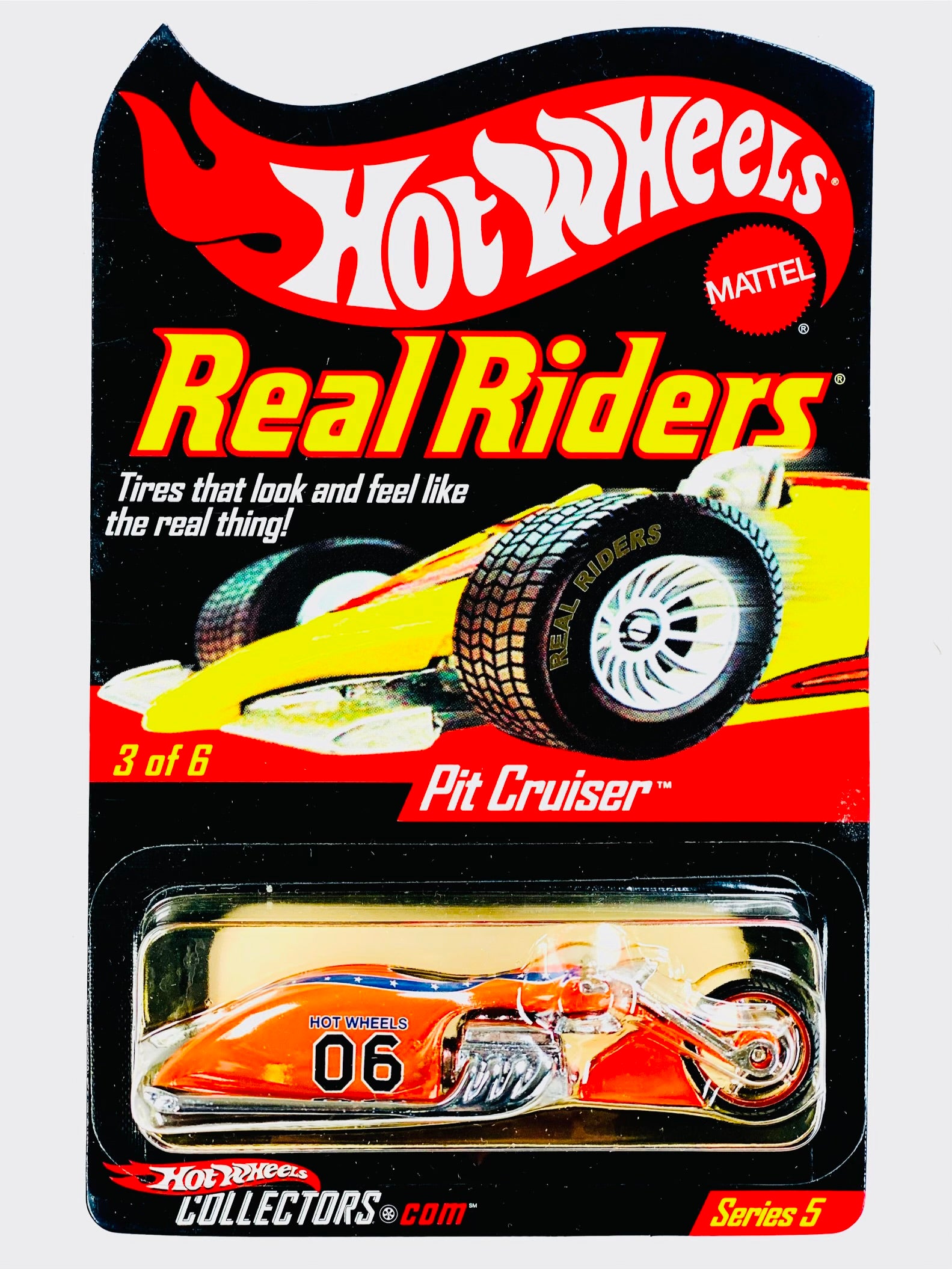 Hot Wheels 2007 RLC Exclusive Real Riders Series 5 Pit Cruiser
