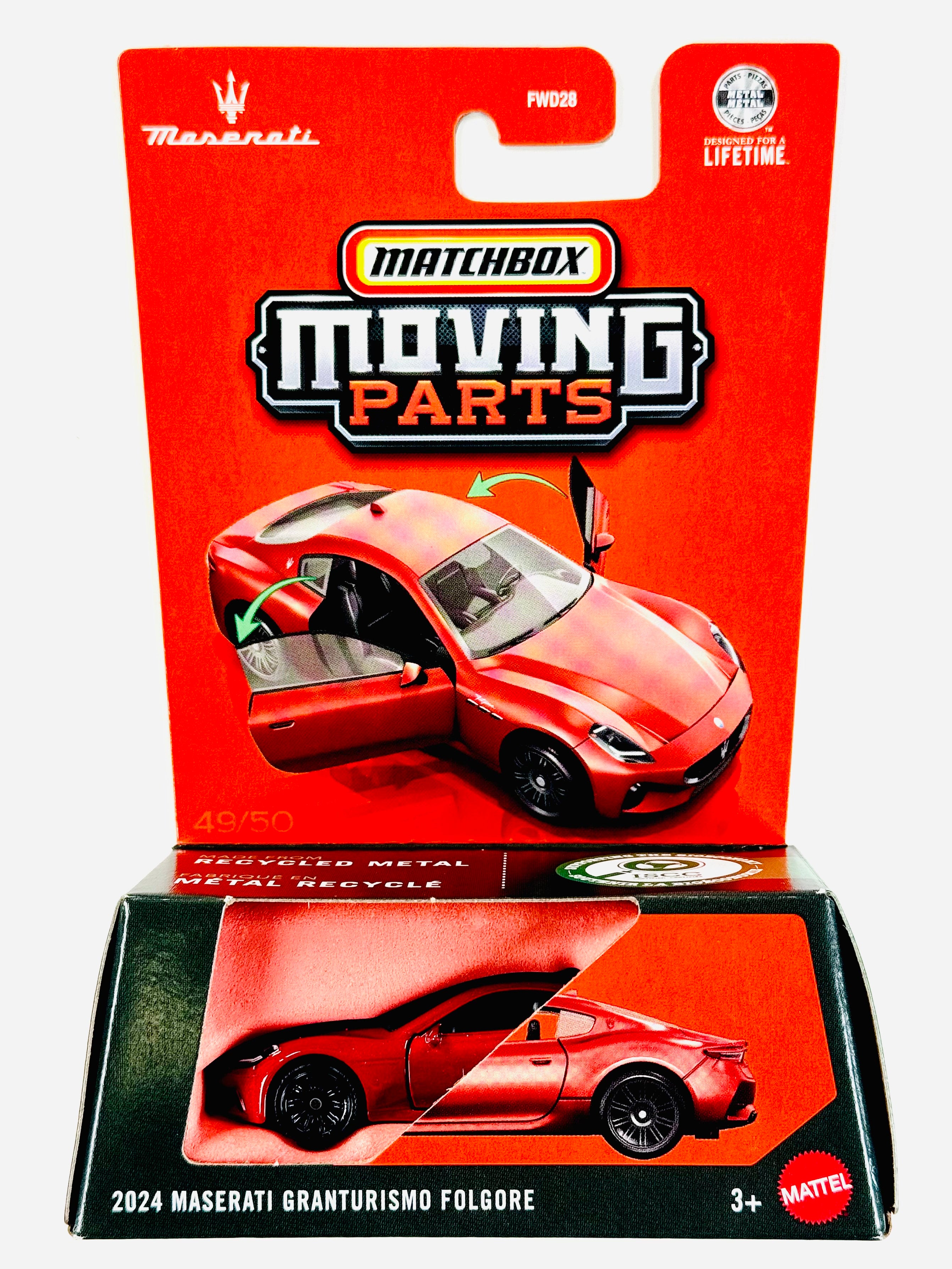 Matchbox 2026 Moving Parts Case R 2024 Maserati Gran Turismo