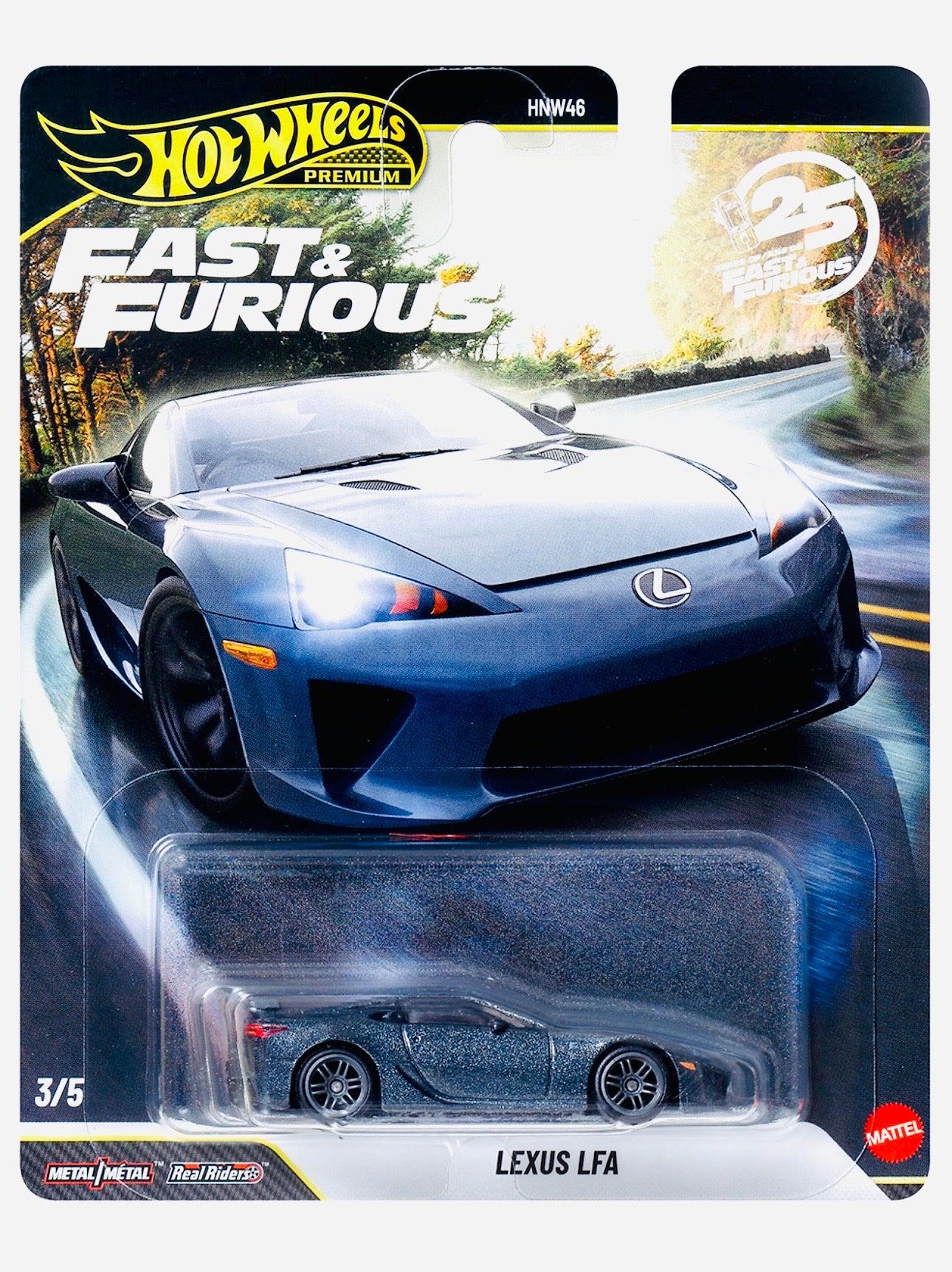 Hot Wheels 2026 Fast & Furious 25th Anniversary Case R Lexus LFA