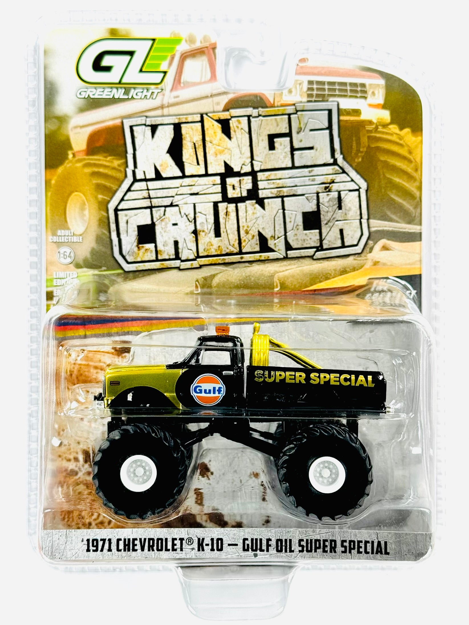 Greenlight King of Crunch Greatest Hits 1971 Chevrolet K-10 Gulf