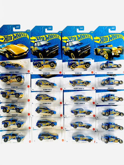 Hot Wheels 2025 58th Anniversary Series Factory Sealed Case J Mix 2 (24 Ct. Assortment Mix Varies)
