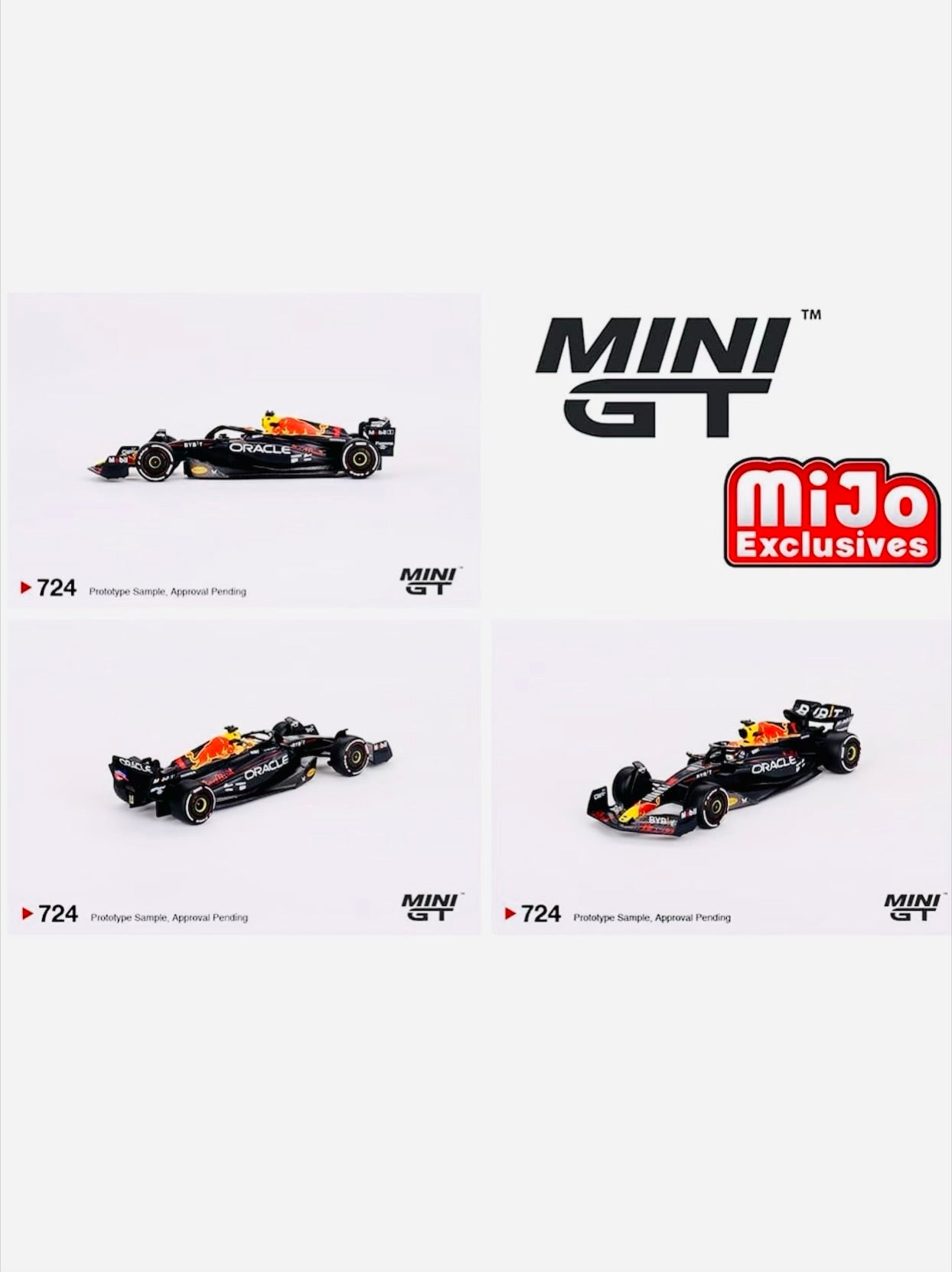 Mini GT Mijo Exclusive Oracle Red Bull Racing RB19 #1 Max