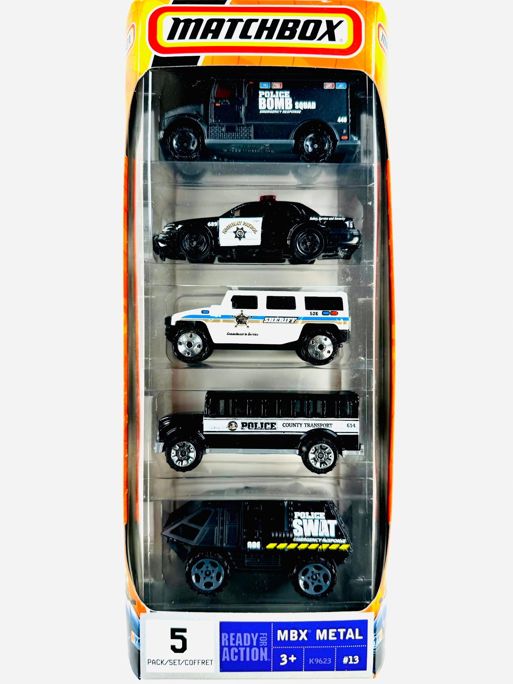 MATCHBOX TEAM 1 マッチボックス Matchbox MBX Metal #13 5-Pack - Damaged Box – Jcardiecast