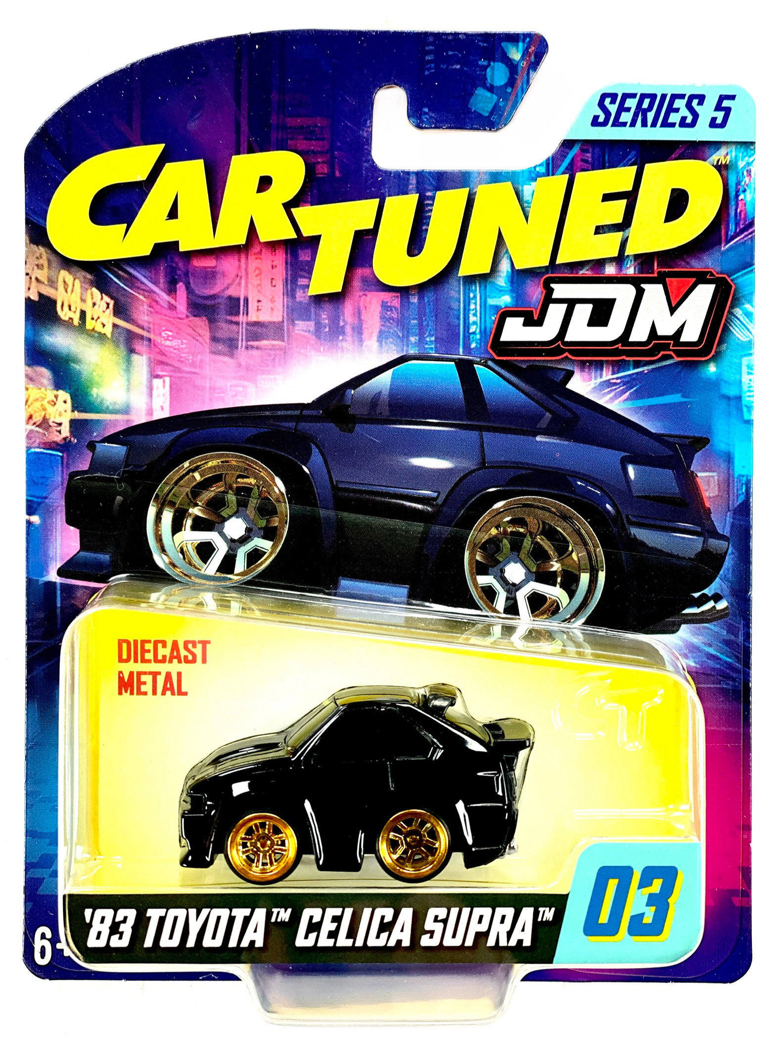 CarTuned Series 5 JDM Tuners 1983 Toyota Celica Supra #3 – Jcardiecast