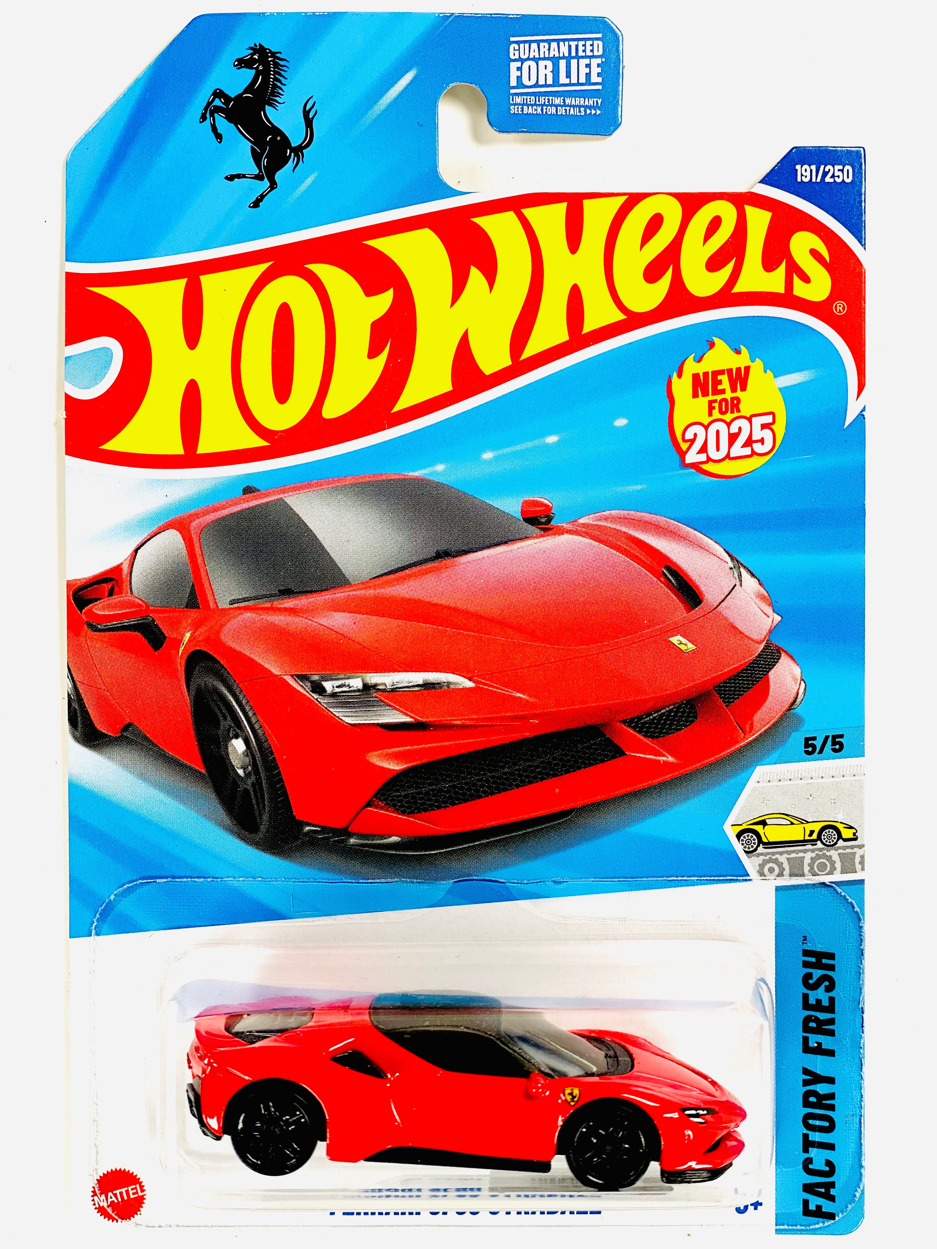 HF☆SR-market Hot Wheels 2025 Factory Fresh Ferrari SF90 Stradale - Damaged Card
