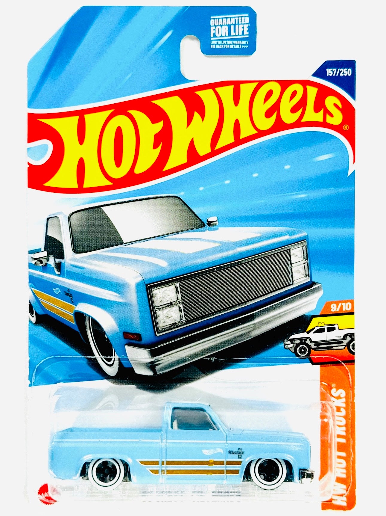 Hot Wheels HW Hot Trucks '83 Chevy Silverado Blue (157/250