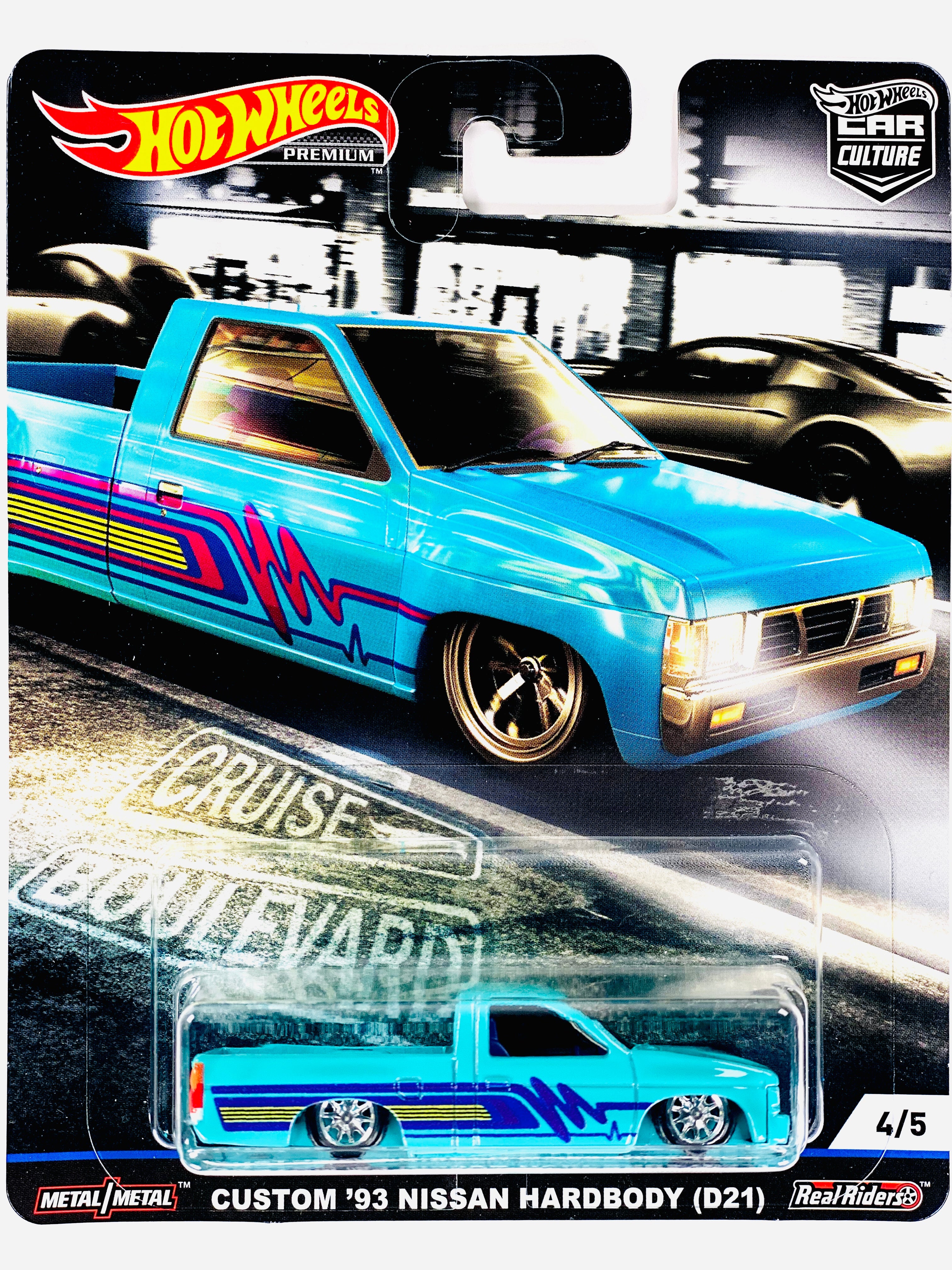 Hot Wheels 2019 Car Culture Cruise Boulevard Custom '93 Nissan