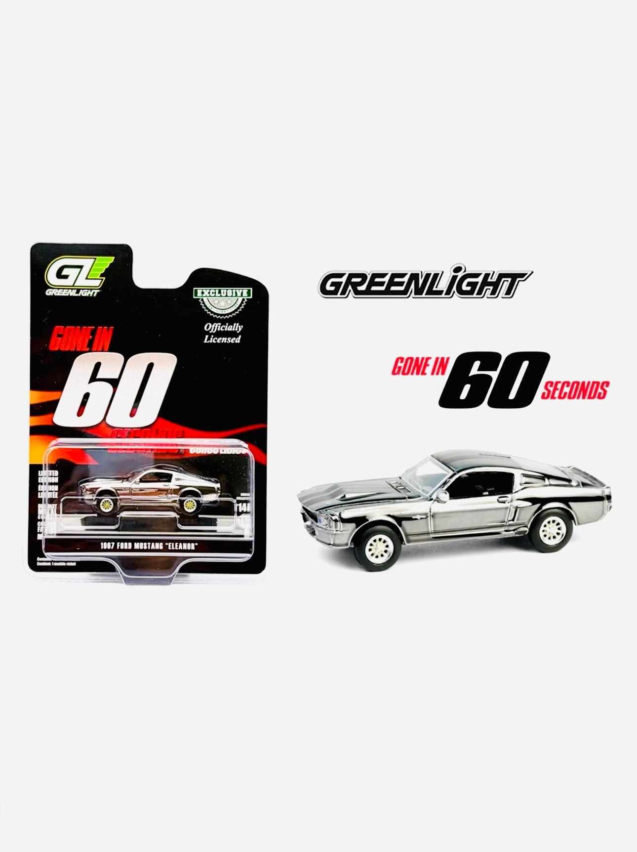 Greenlight Hollywood Gone in 60 Seconds 1967 Ford Mustang Eleanor