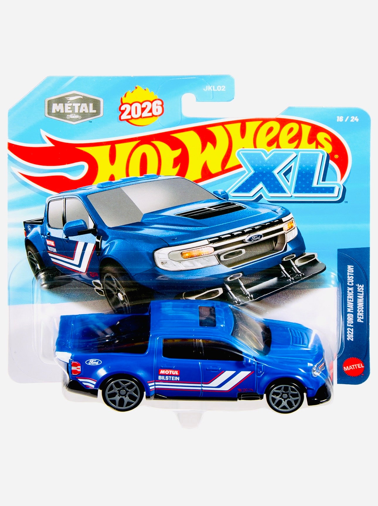Hot Wheels 2026 XL Series 1:43 Scale Case C 2022 Ford Maverick
