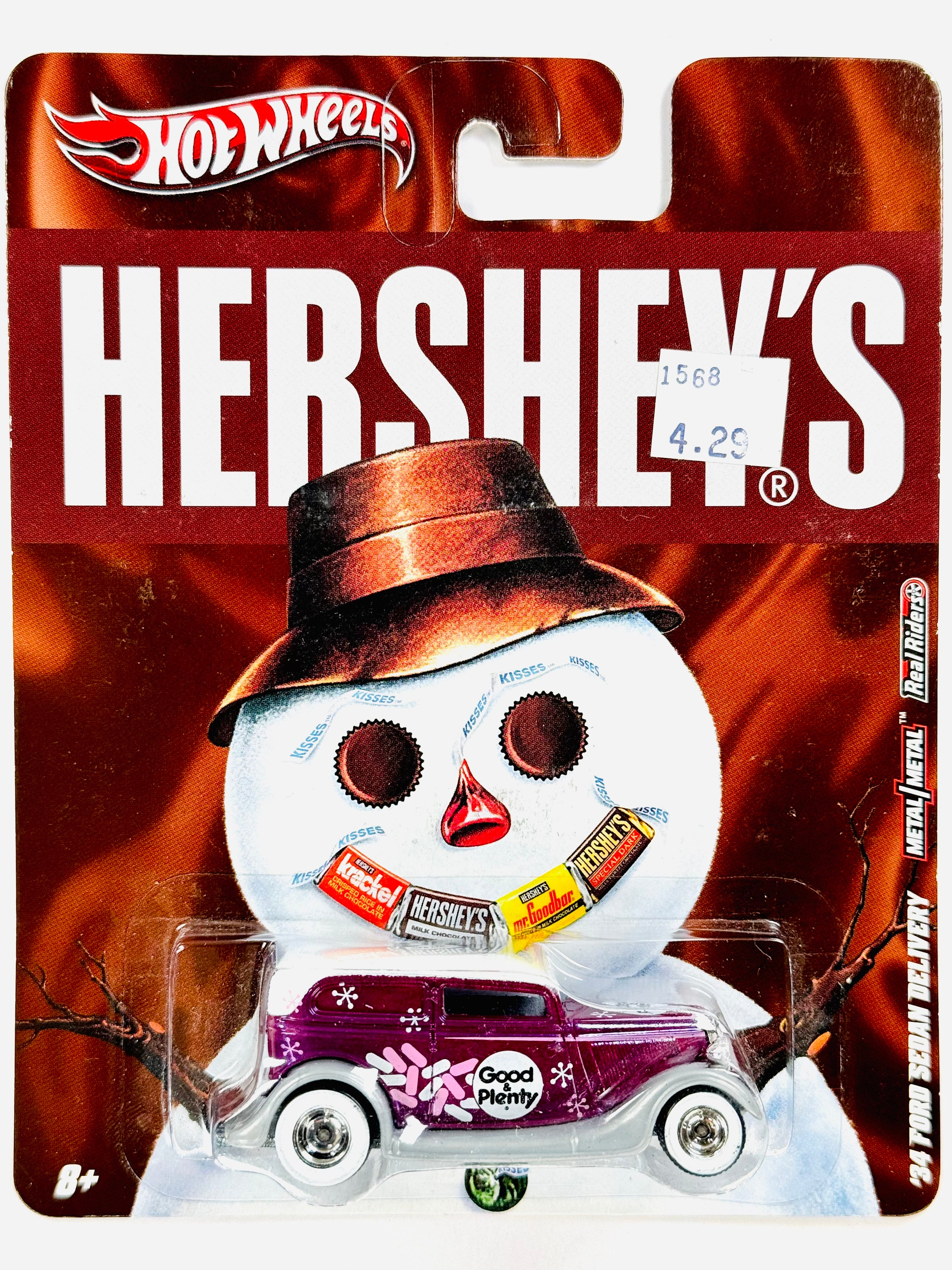 Hot Wheels 2013 Pop Culture Hershey's Candy '34 Ford Sedan