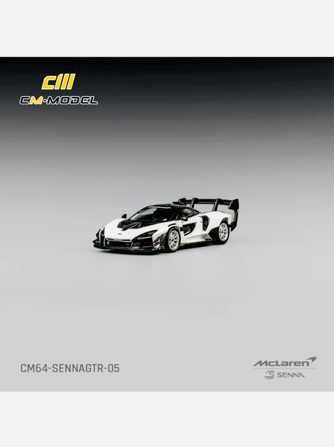 CM Model McLaren Senna GTR White