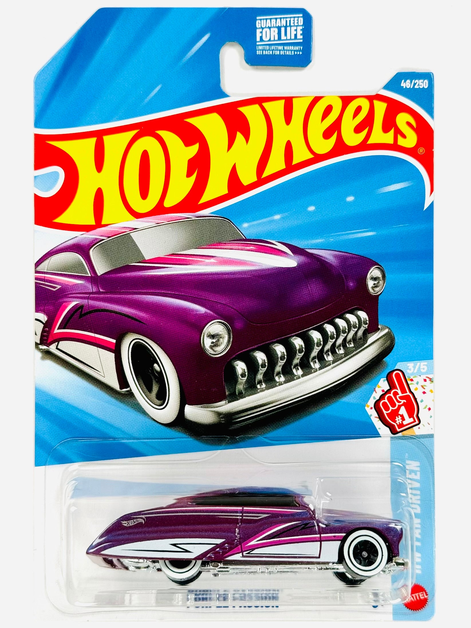Hot Wheels HW Fan Driven Purple Passion Purple (46/250) - Damaged