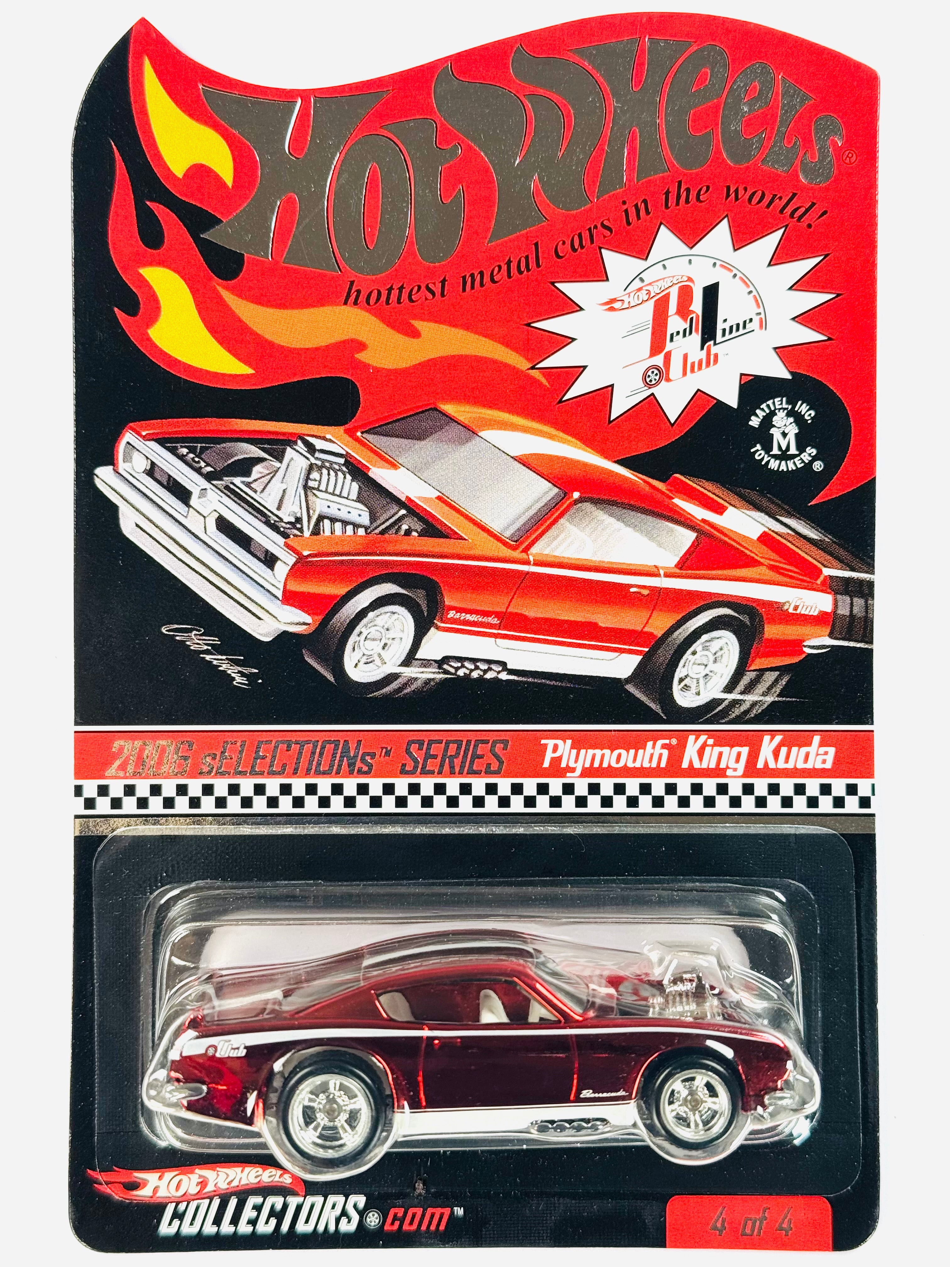 Hot Wheels 2006 RLC Exclusive Plymouth King Cuda - Damaged Card