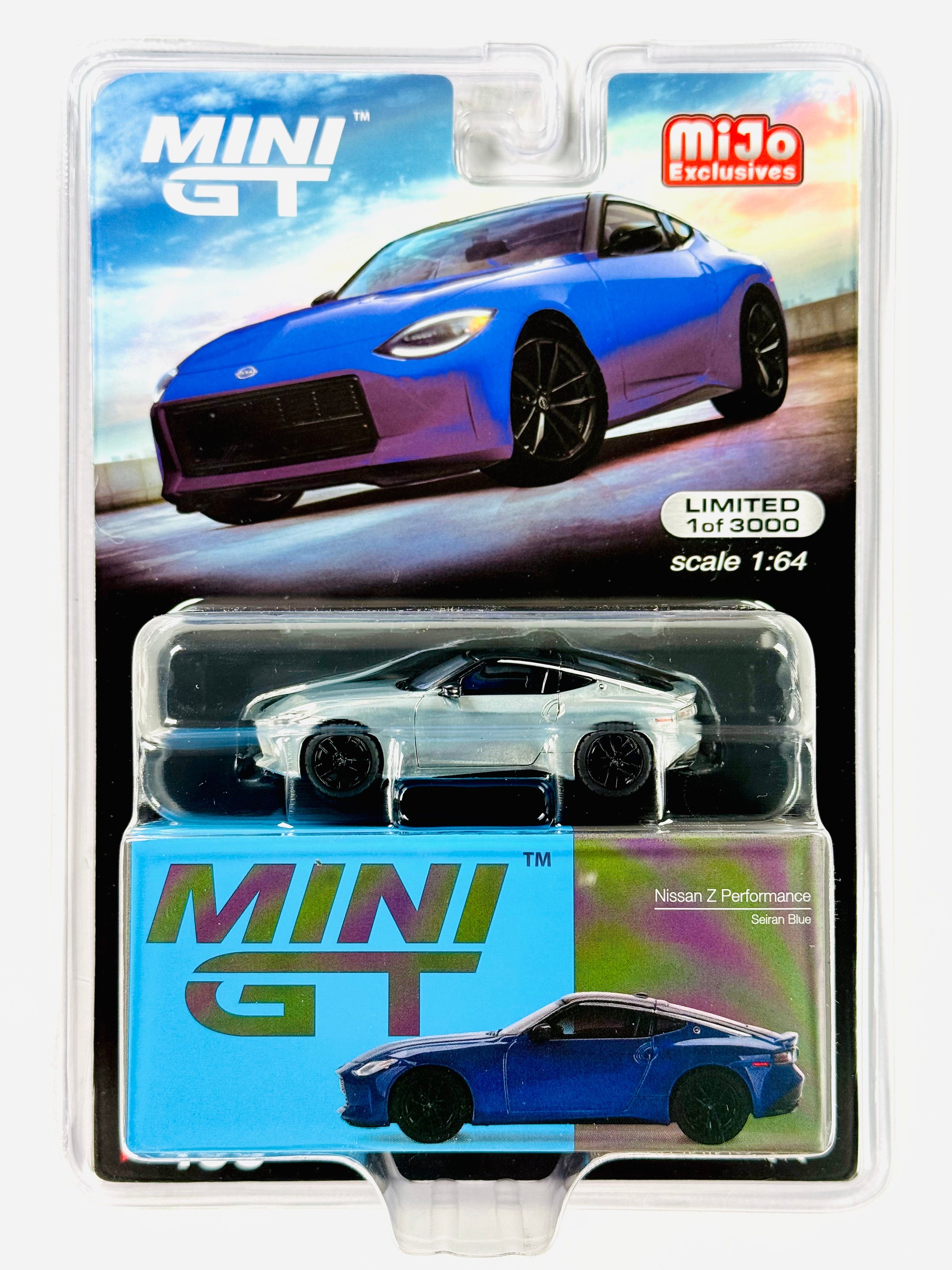 Mini GT Mijo Exclusive Nissan Z Performance Seiran Blue #453 Chase