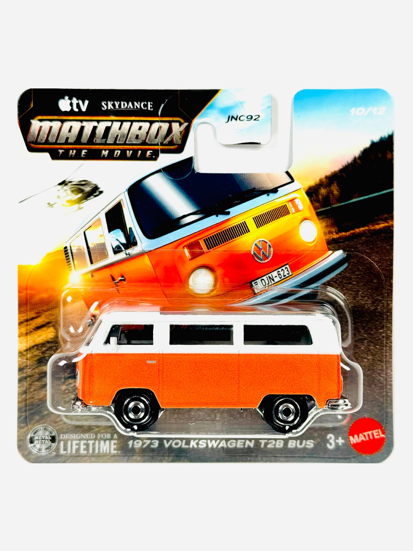 matchbox マッチボックス　ワーゲンバス Matchbox 2026 The Movie Basic Case A 1973 VW Volkswagen T2B Bus