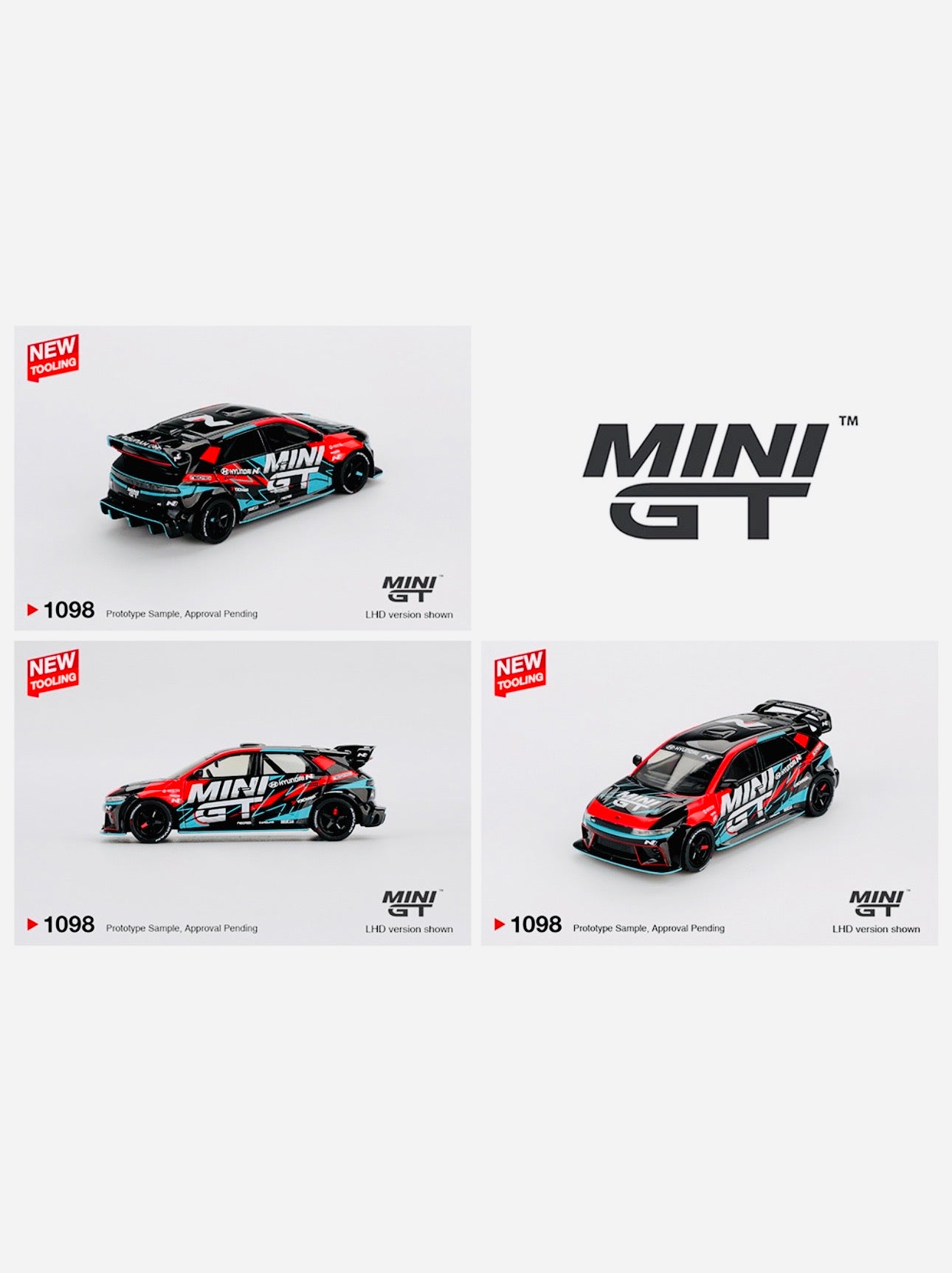 Mini GT Mijo Exclusive Hyundai Ioniq 5N MINI GT RS-01T 2025 Tokyo