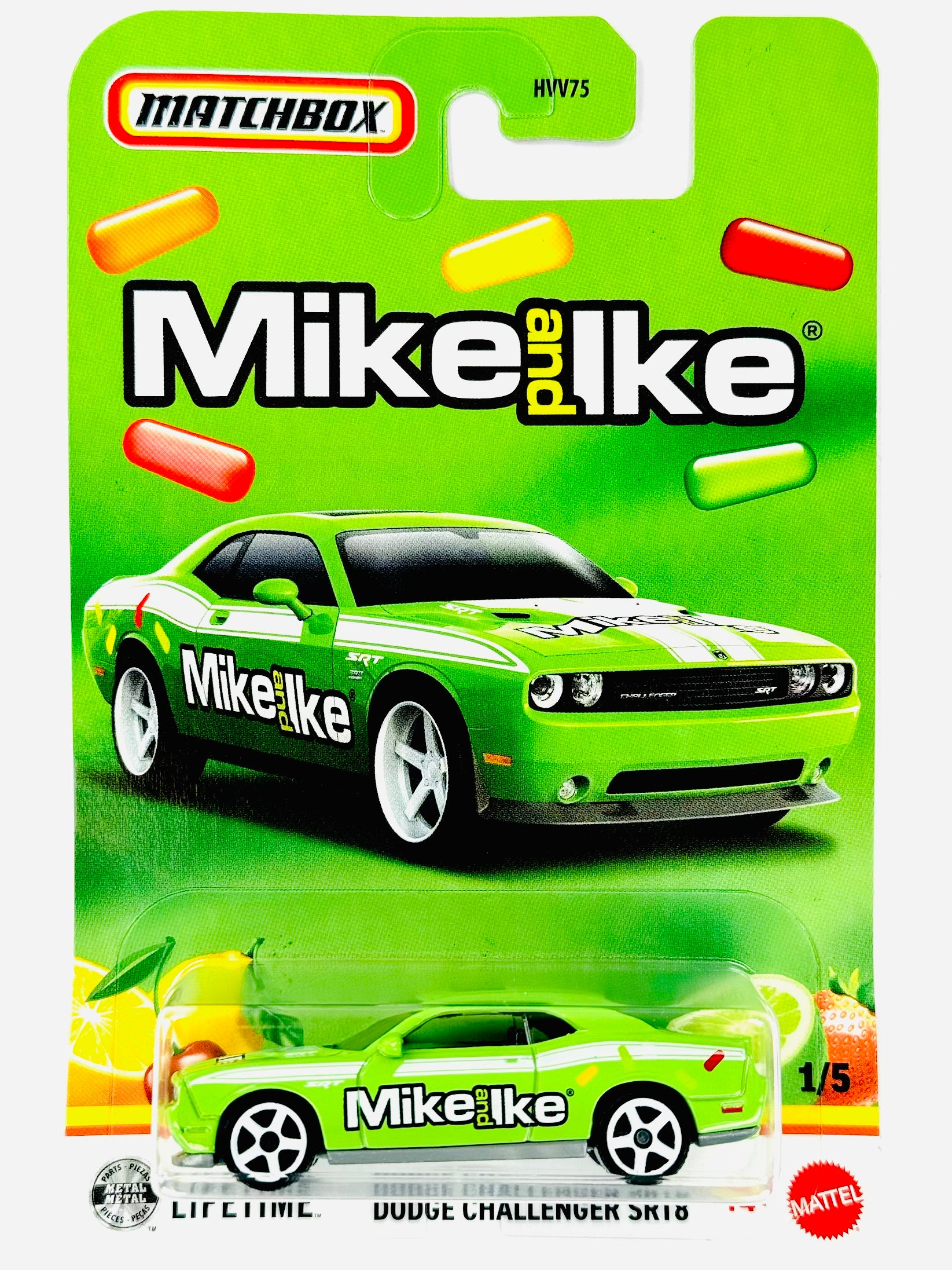 マッチ(~2/25) Matchbox 2026 Candy Case E Mike and Ike Dodge Challenger SRT8